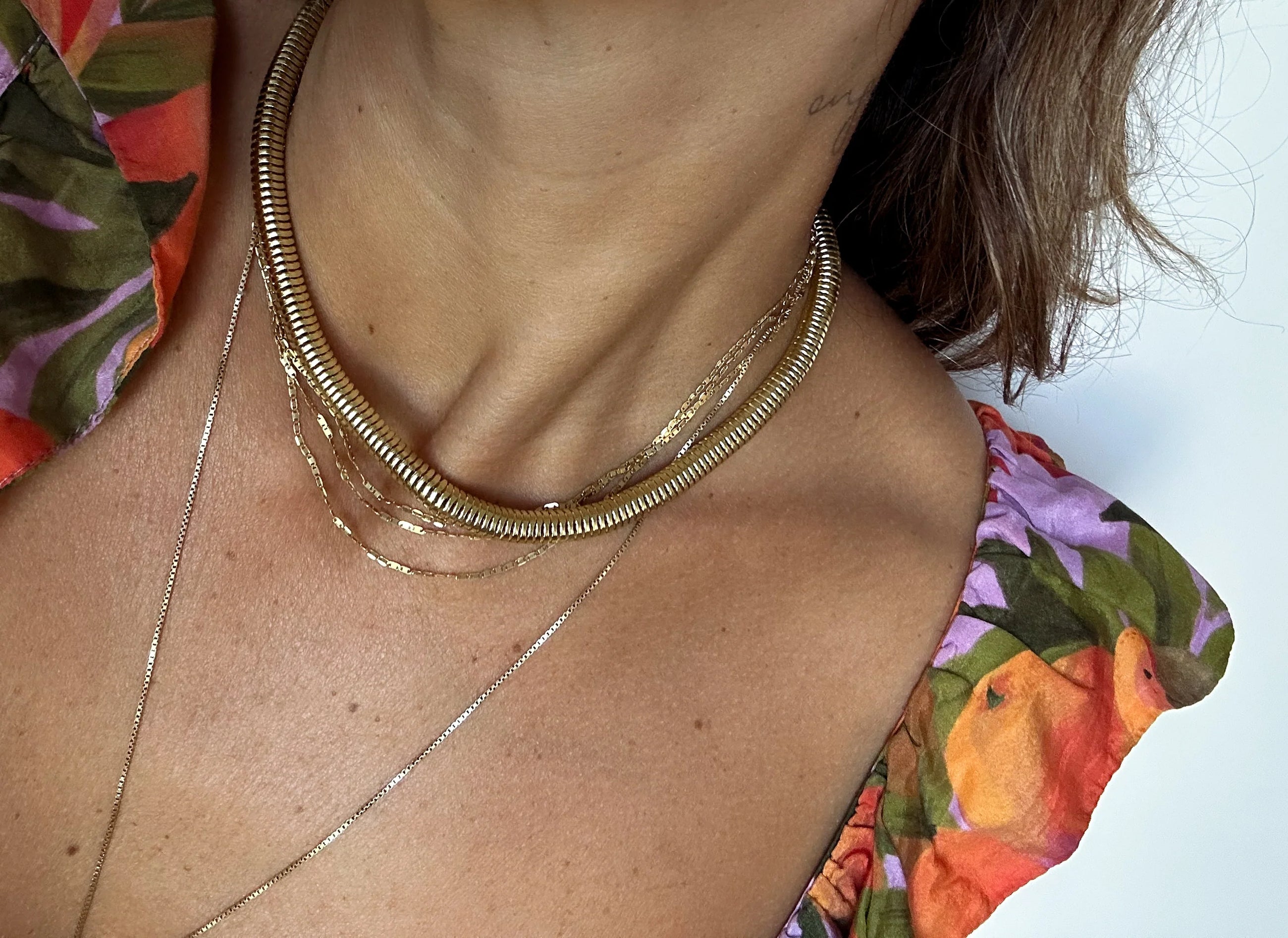 The Gold Snake Collar