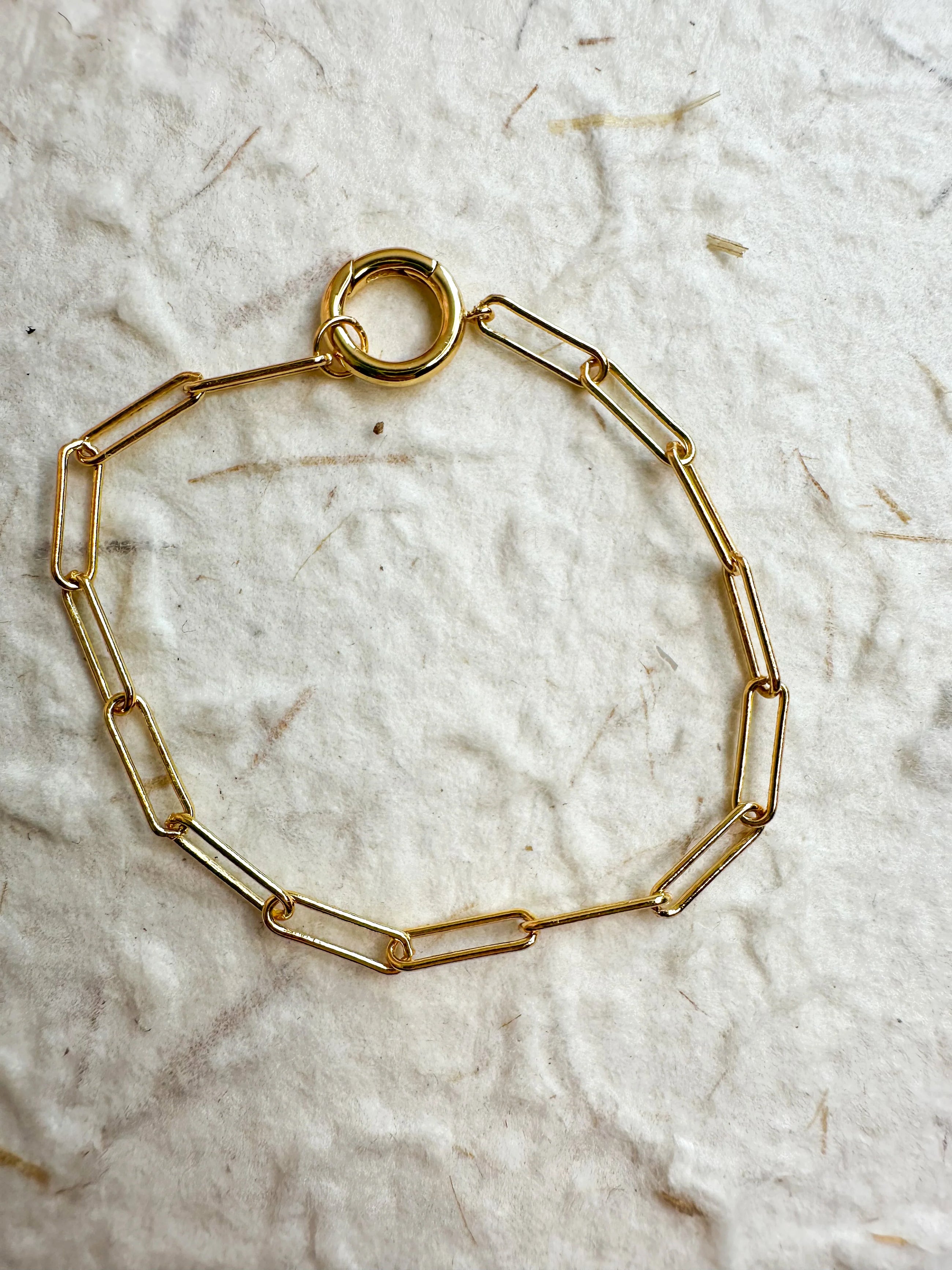 The Golden Link Bracelet