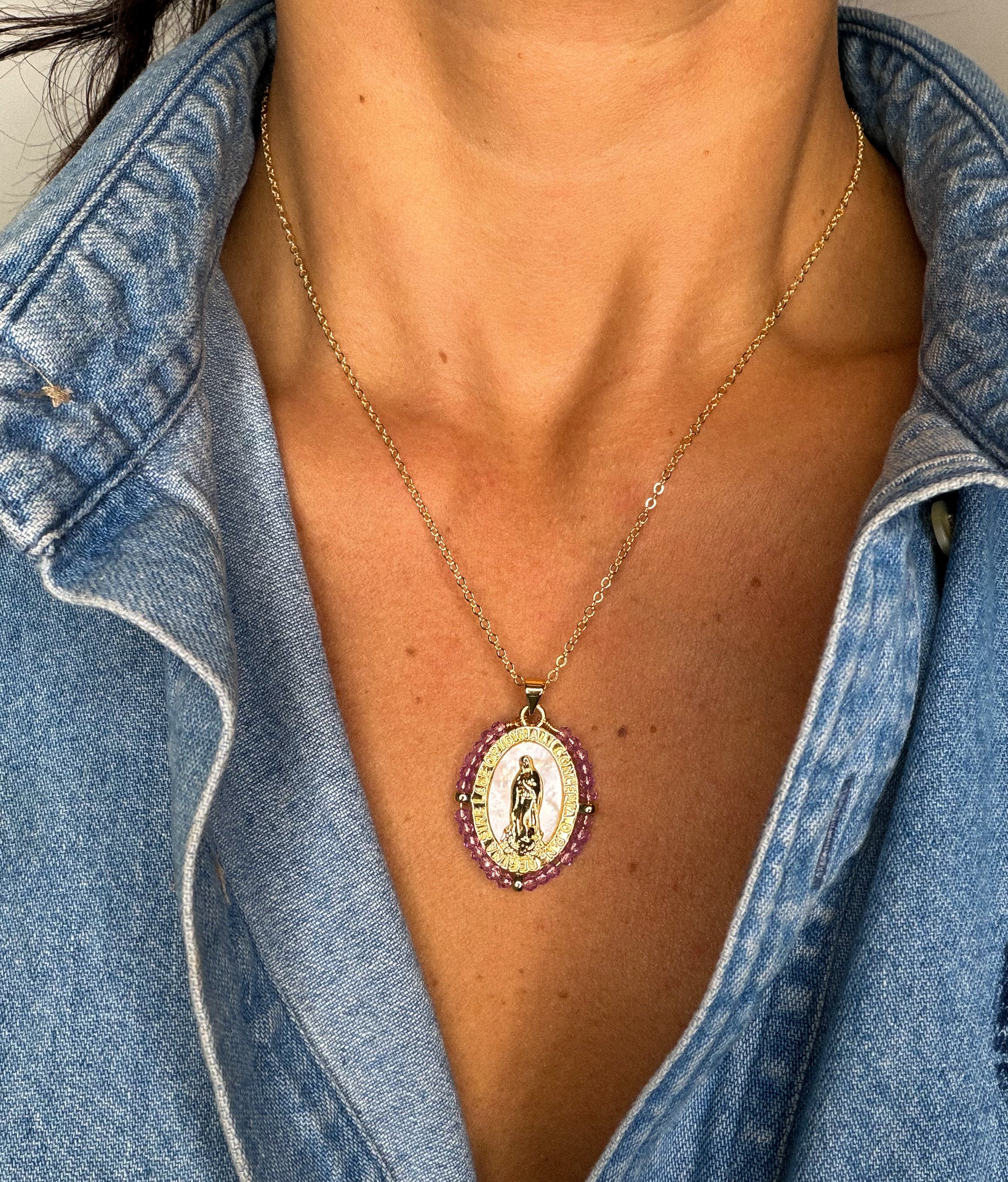 Madonna Beaded Necklace