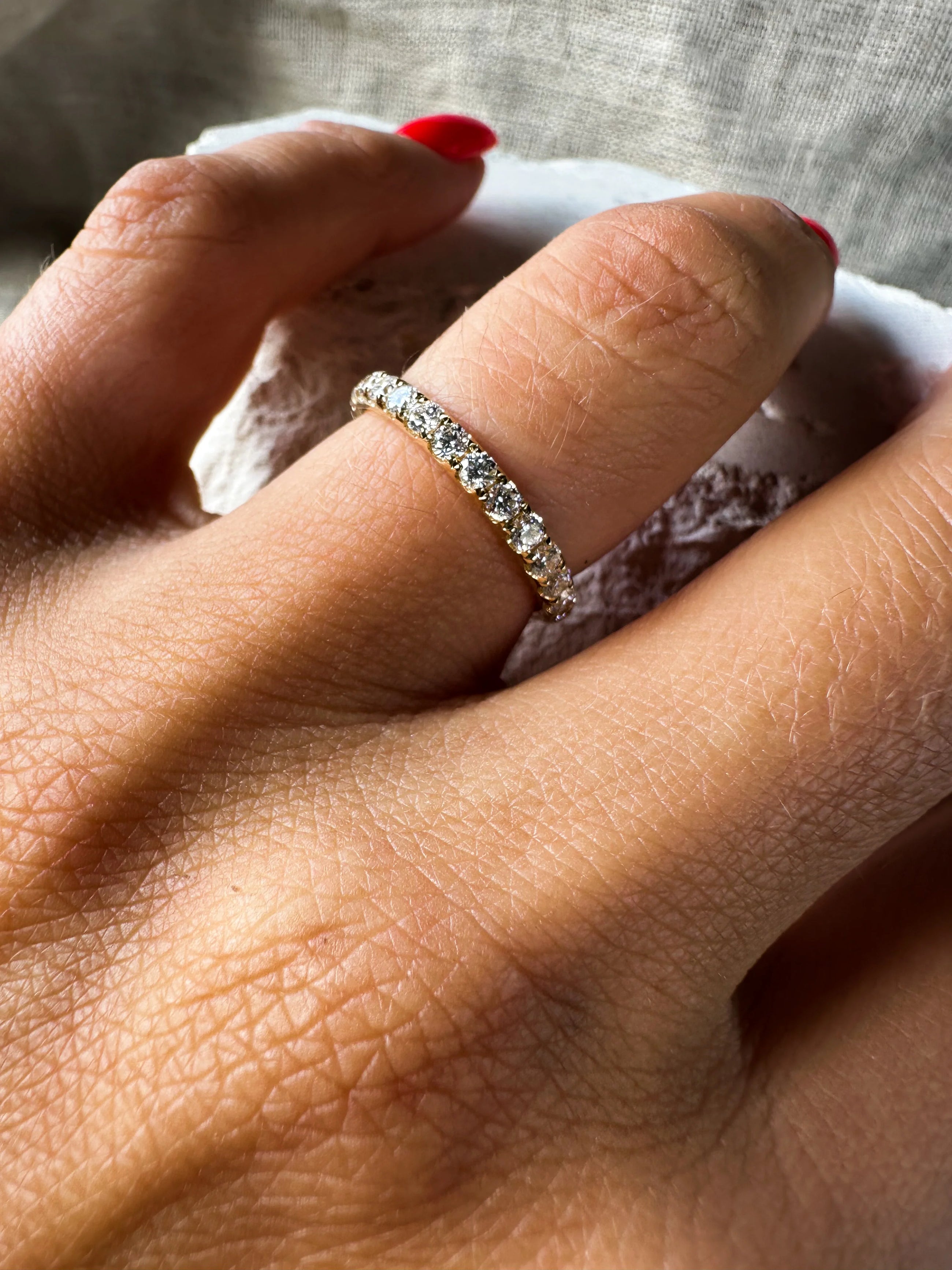 The Everyday Diamond Eternity Band