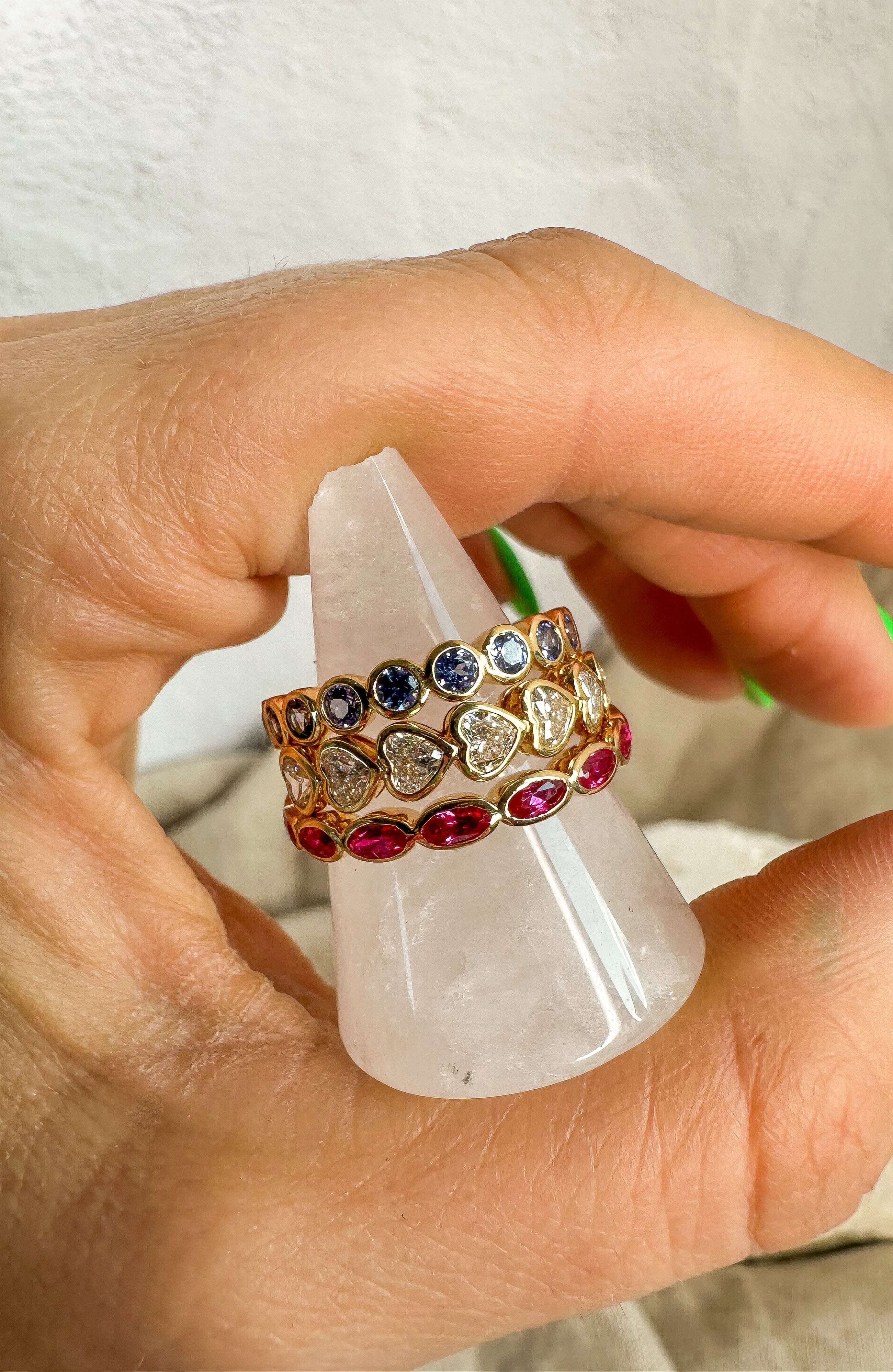 Custom Family Birthstone Ring
