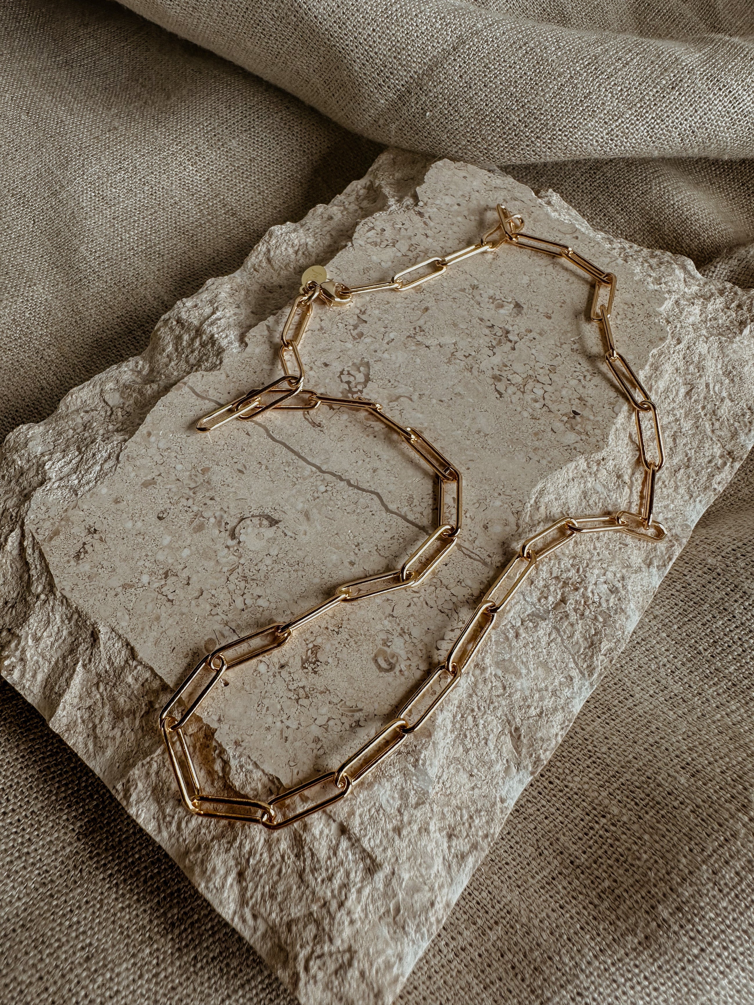 Large Link Chain Necklace