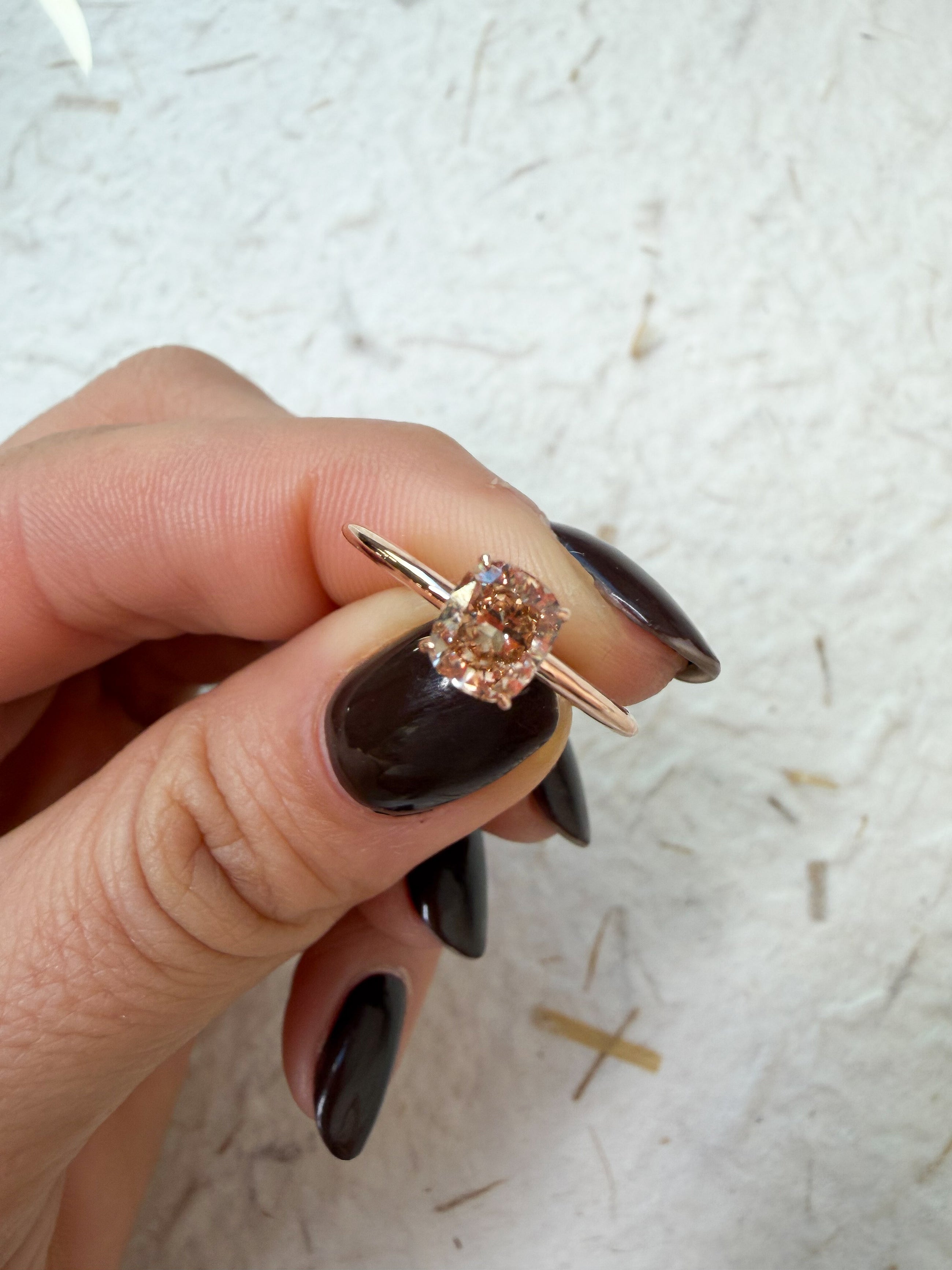 Whisper Peach Solitaire