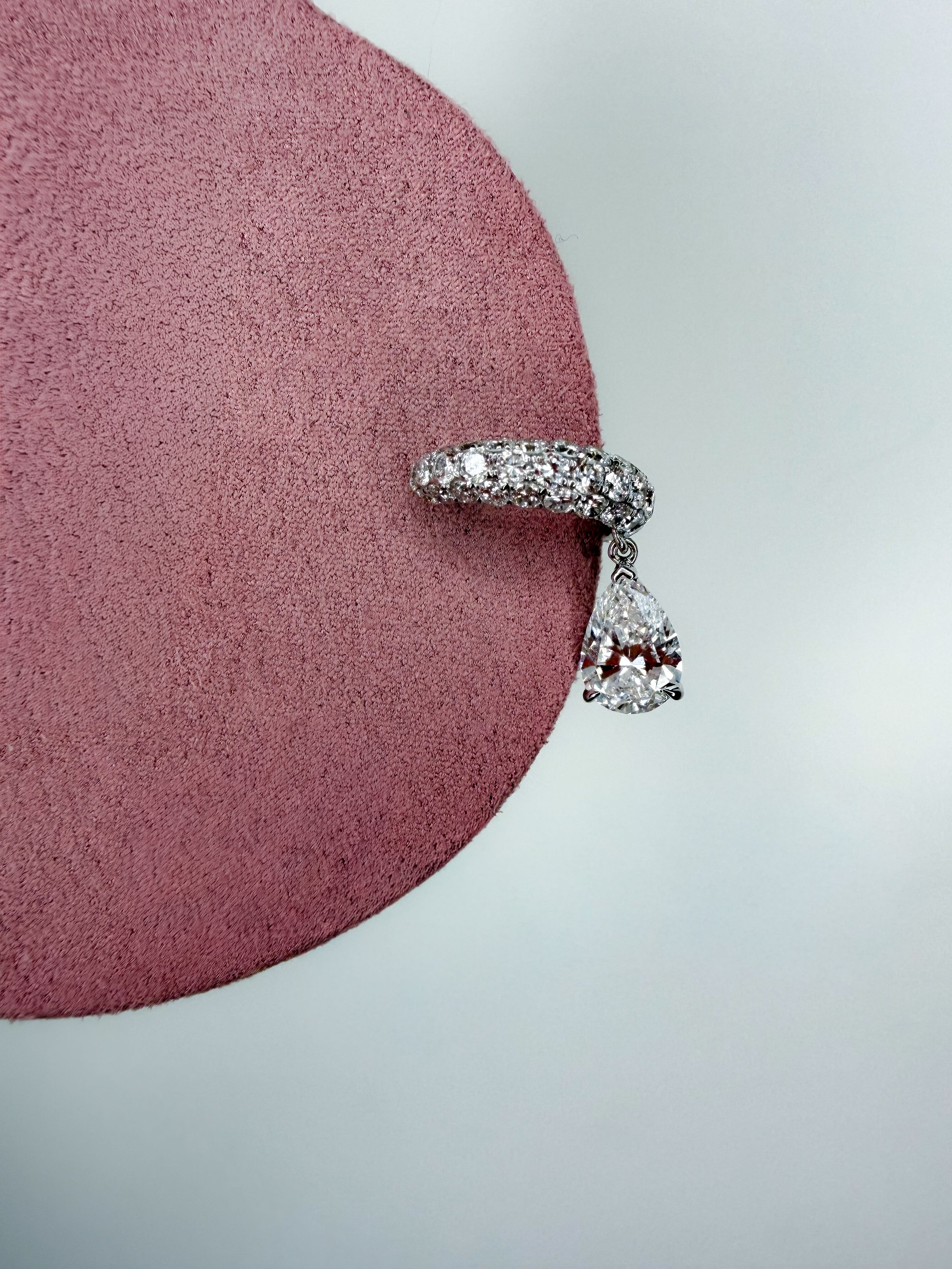 The Dangly Pear Ear Cuffs