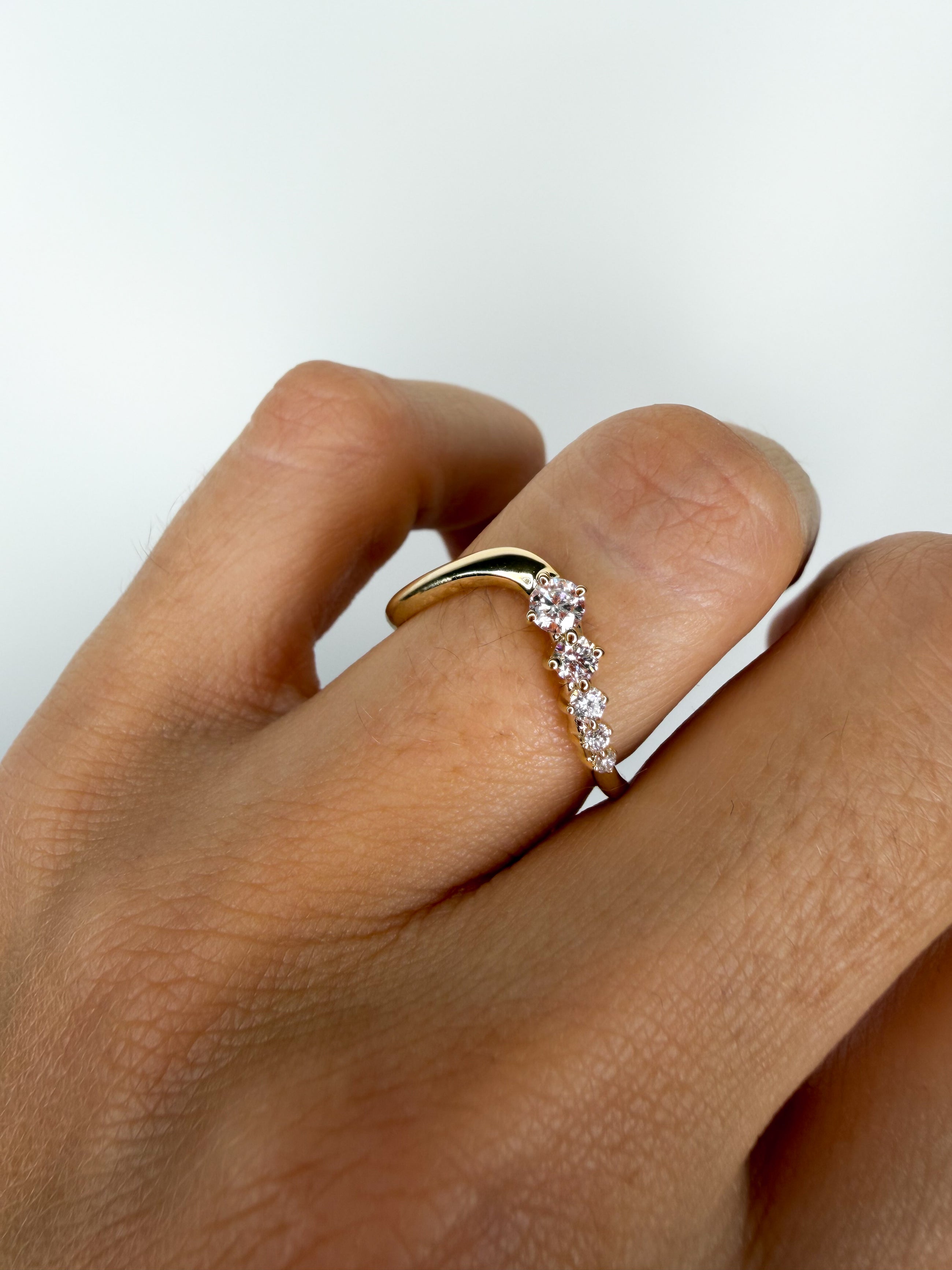 The Diamond Celeste Ring
