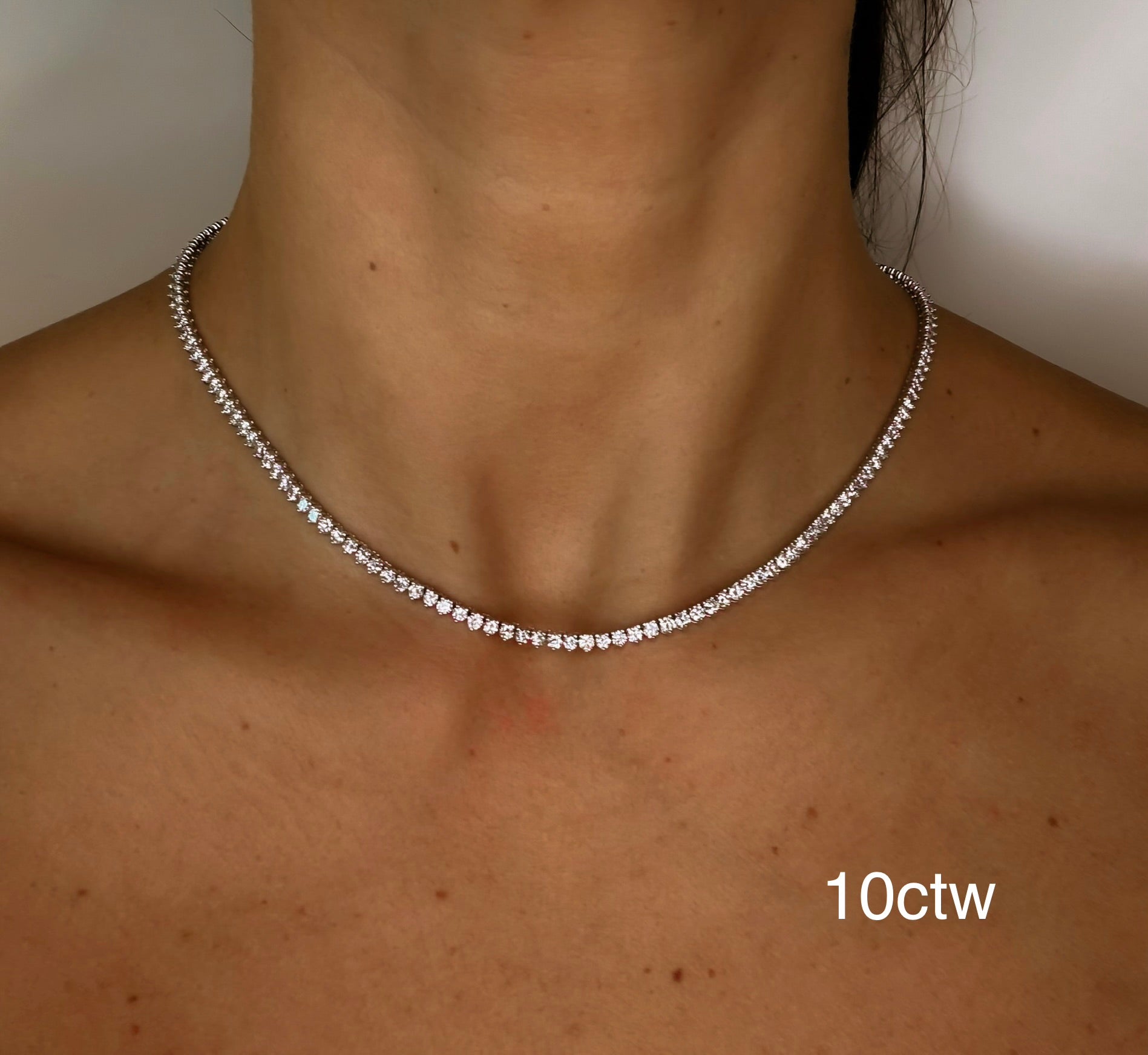 Martini Glow Tennis Necklace