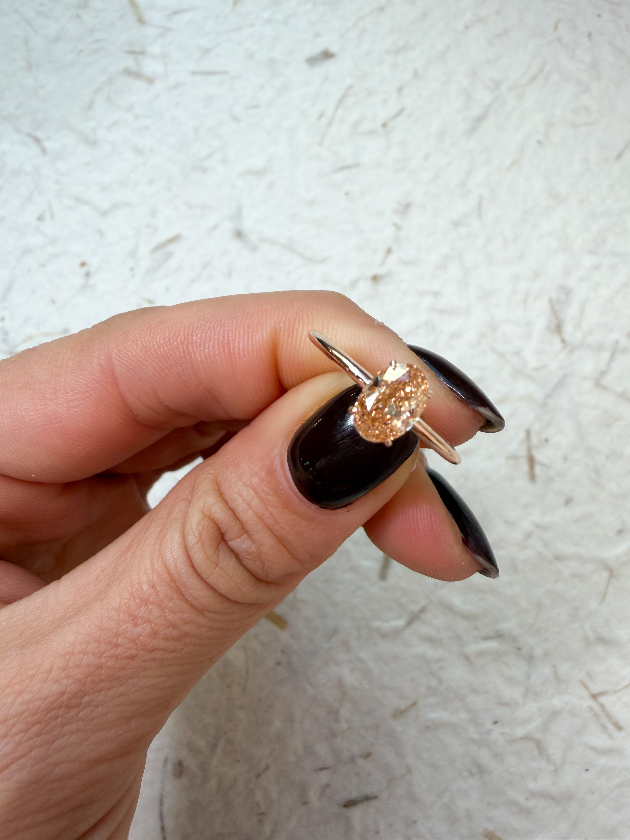 Whisper Peach Solitaire