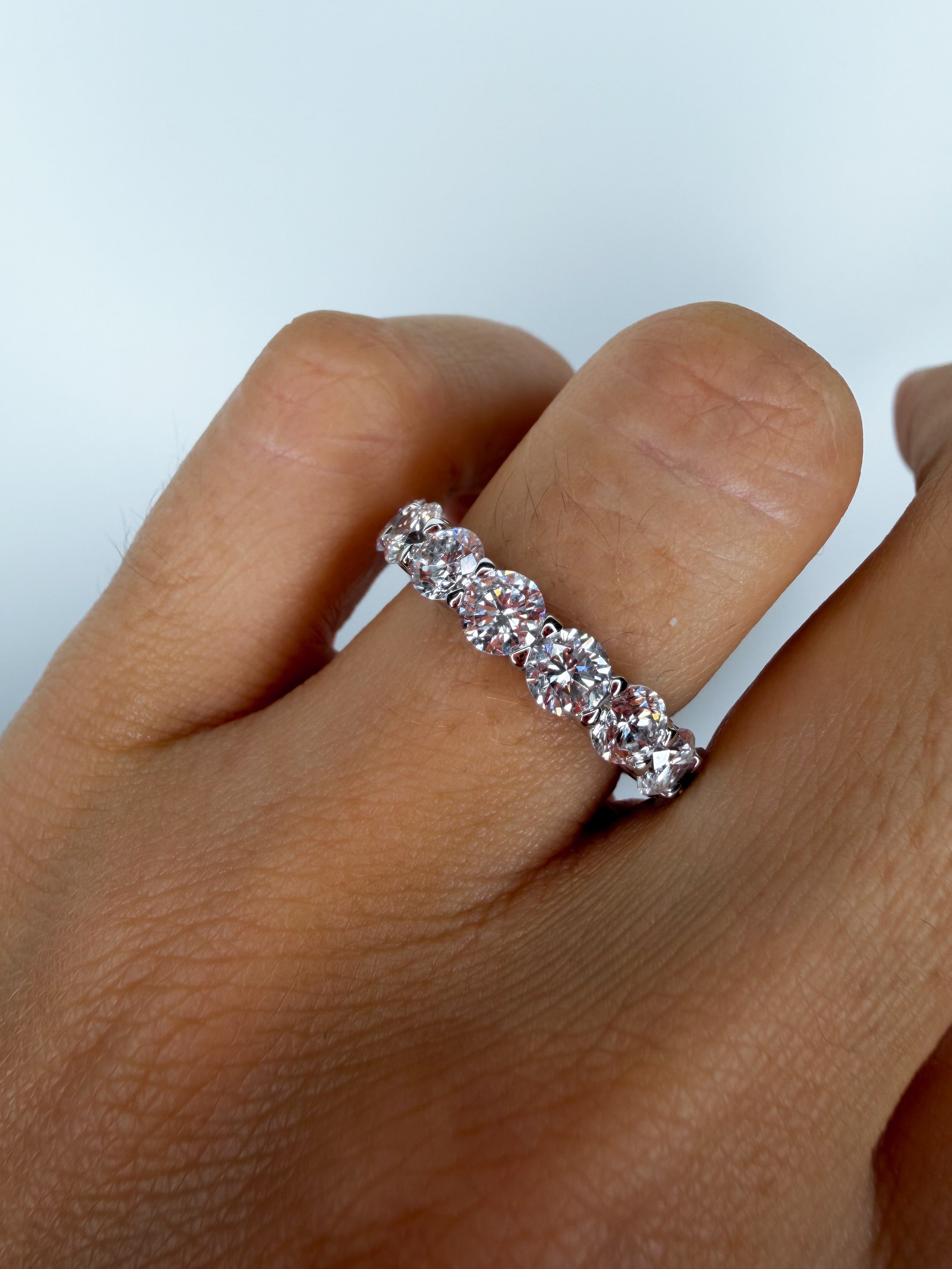 The Classic Brilliant Cut Eternity Band