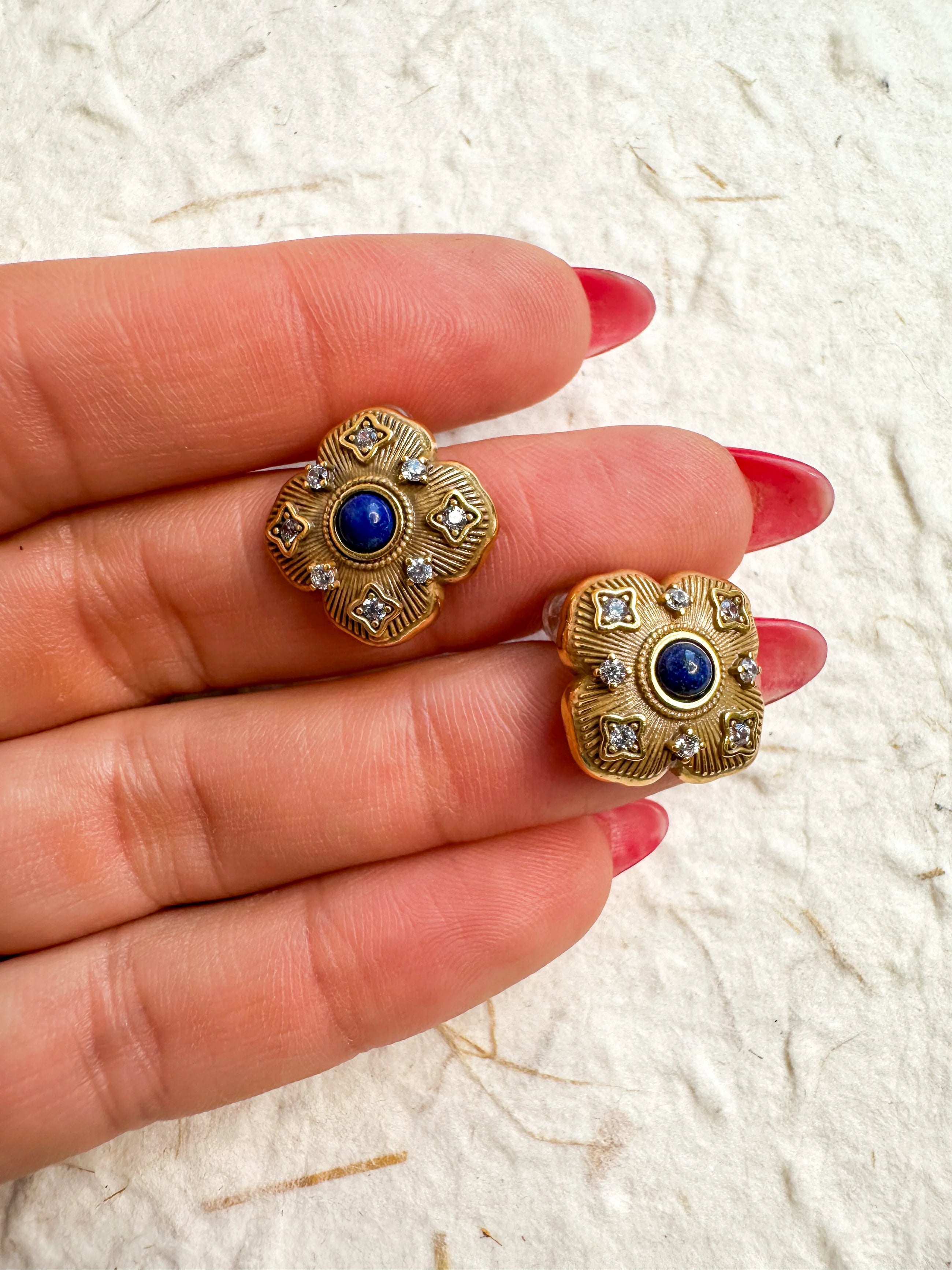 Vintage bloom Earrings