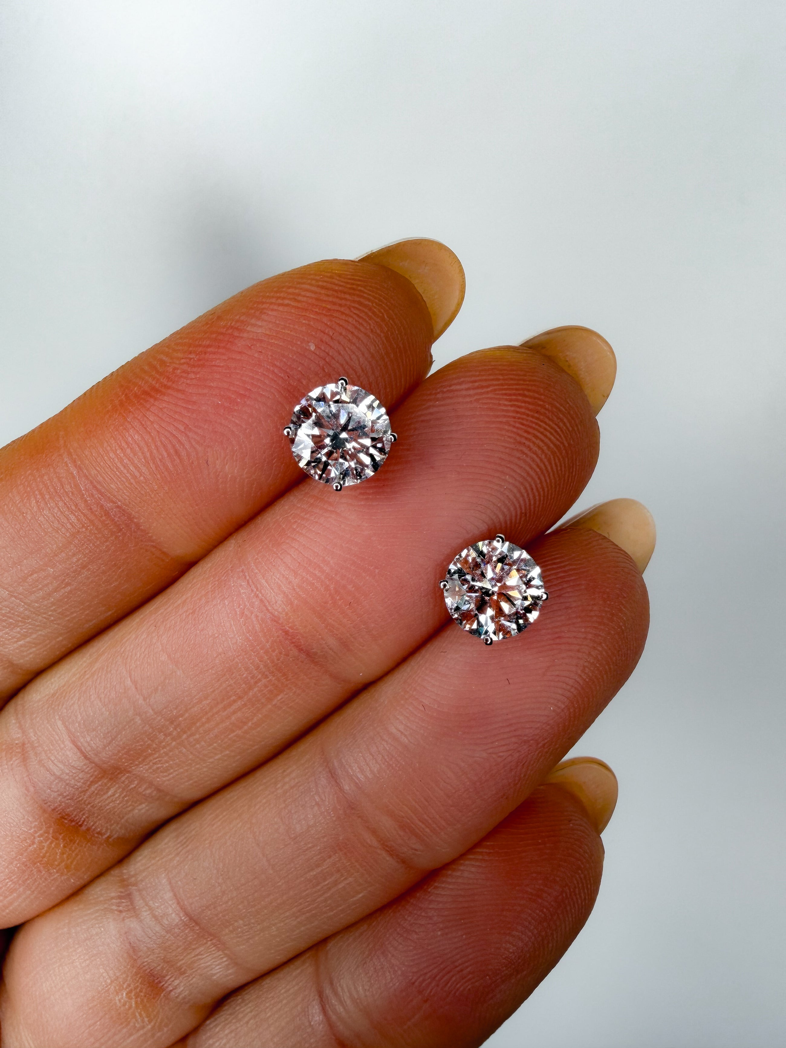 Brilliant 2ctw Round Studs - SALE