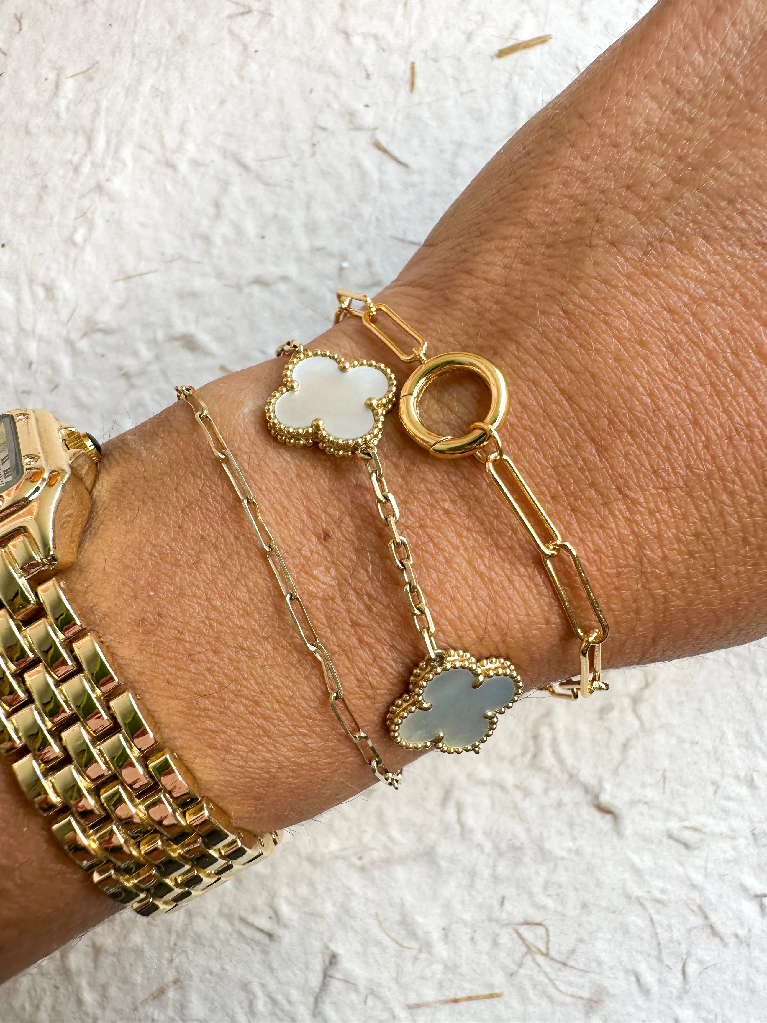 The Golden Link Bracelet