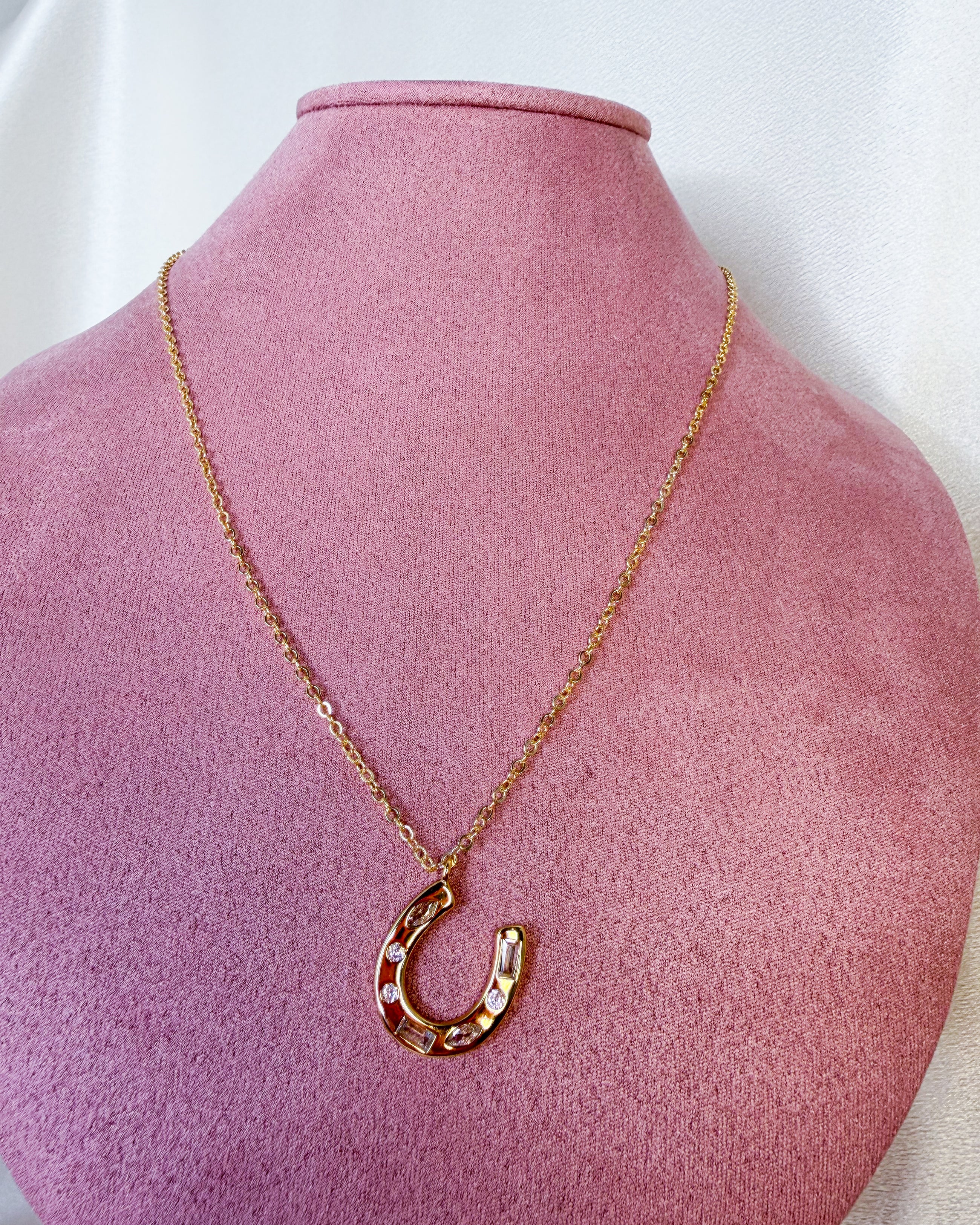 Lucky Horseshoe Necklace