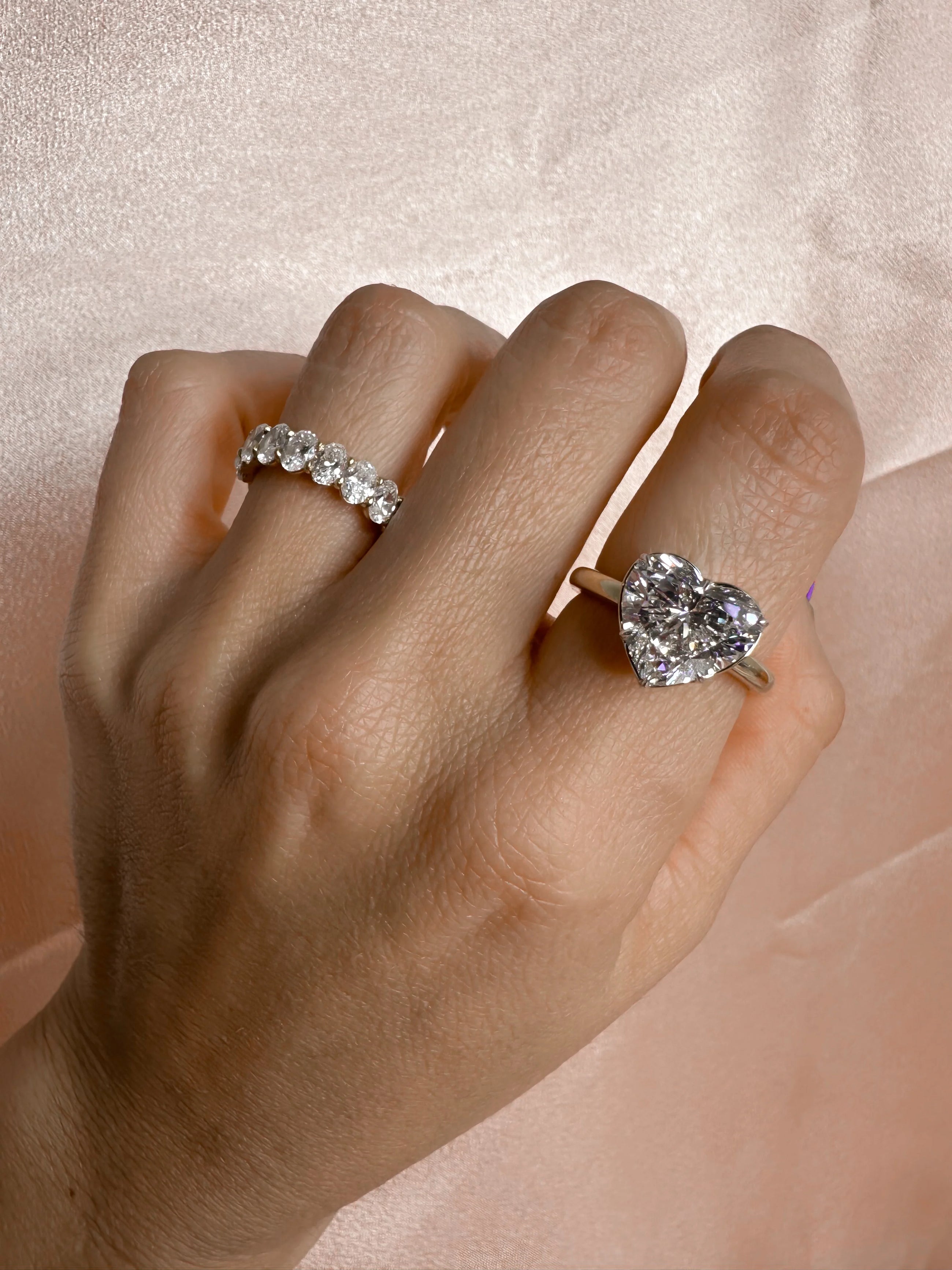 The 5ct Heart Diamond Ring