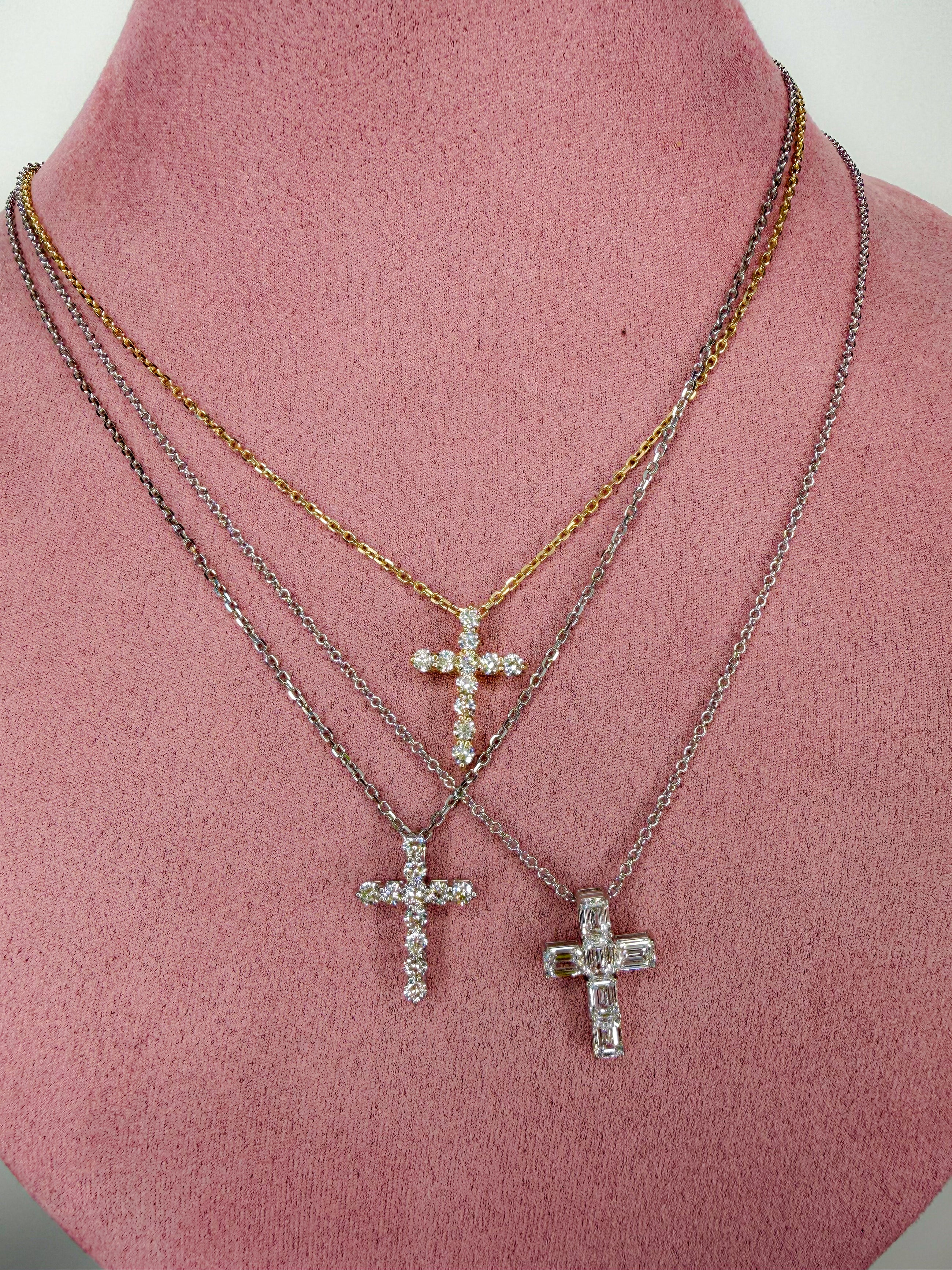 Diamond Cross Necklace