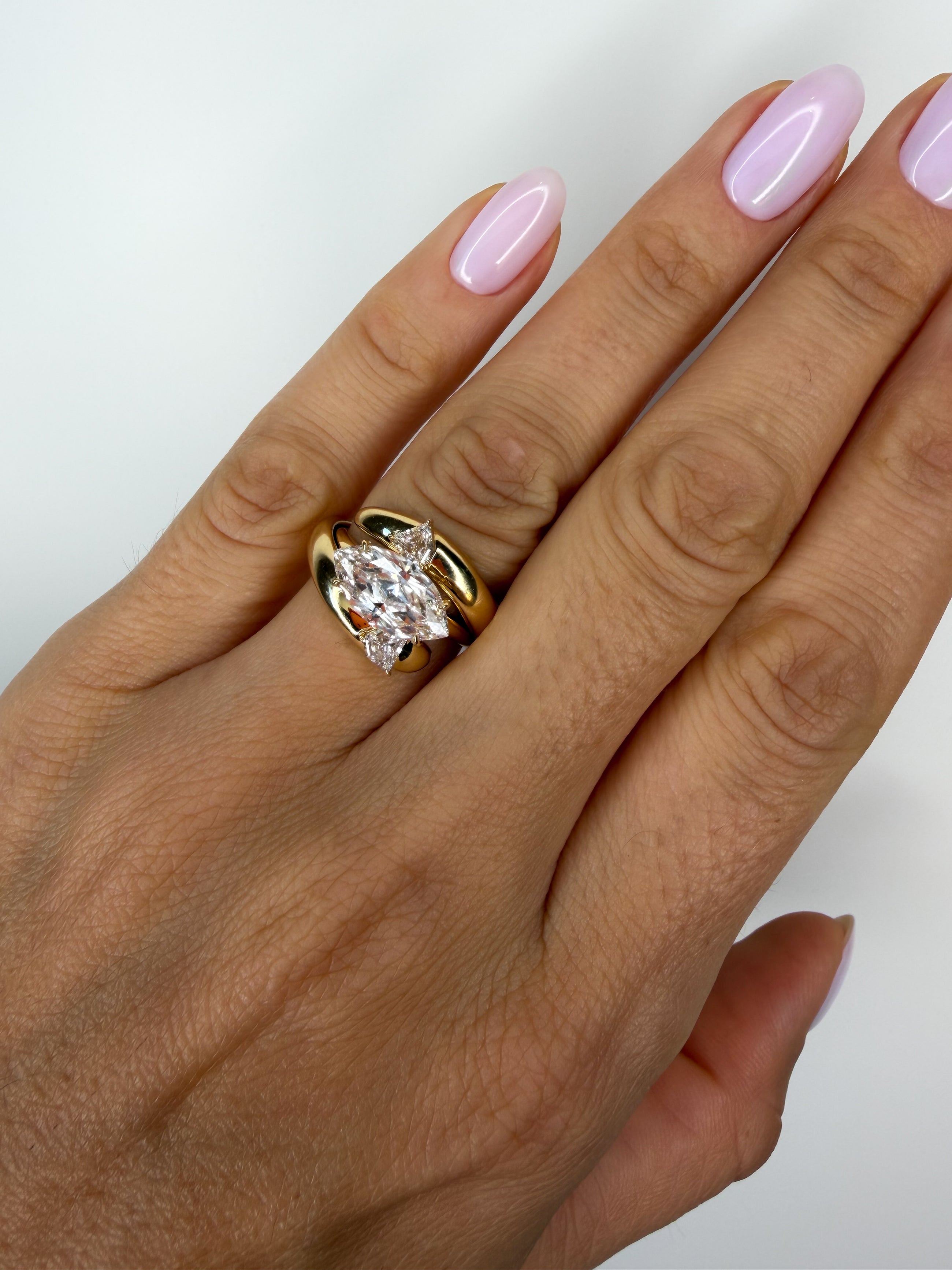 The Stiletto Marquise Ring