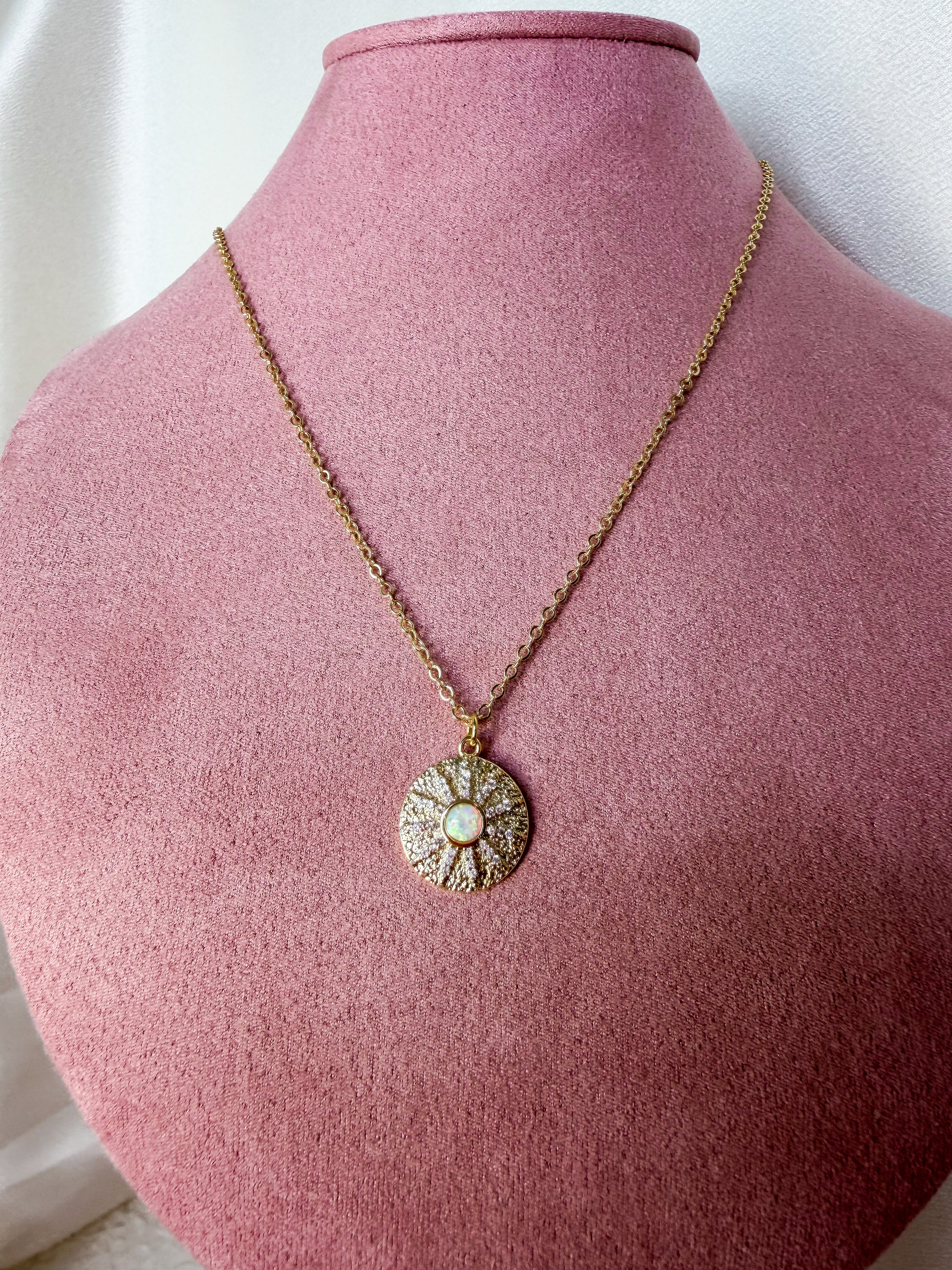 Celeste Medallion Necklace