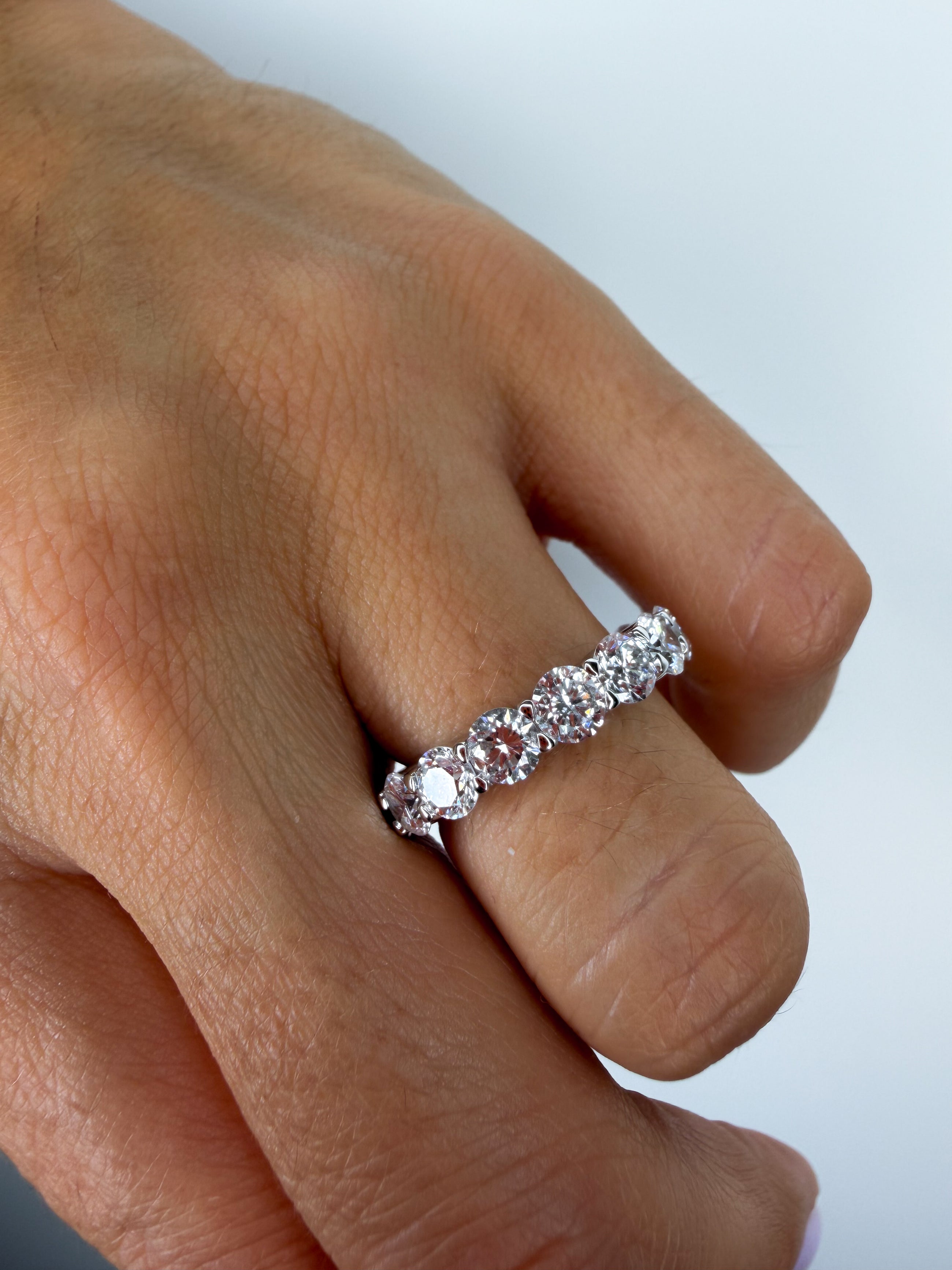 The Classic Brilliant Cut Eternity Band