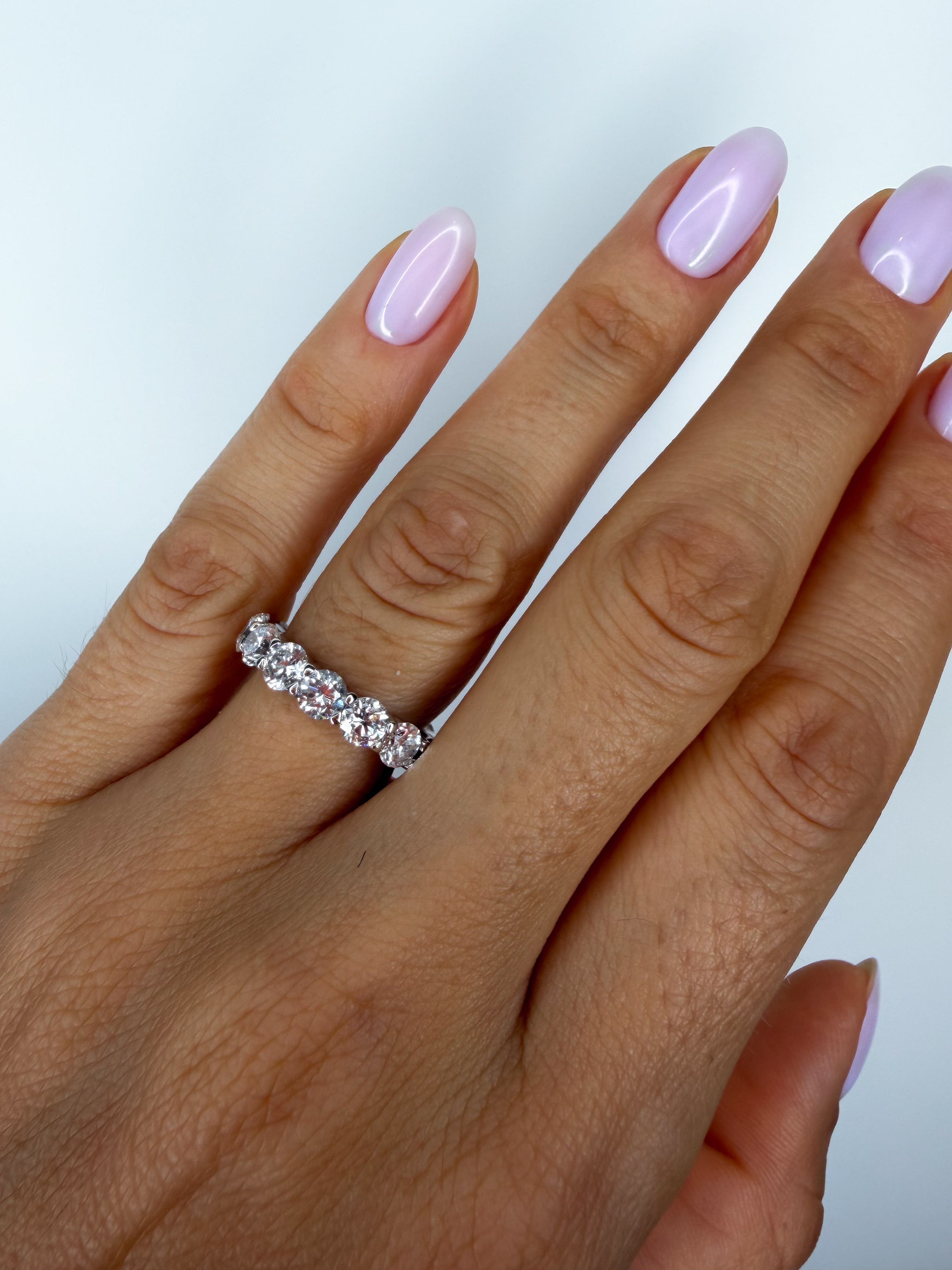 The Classic Brilliant Cut Eternity Band