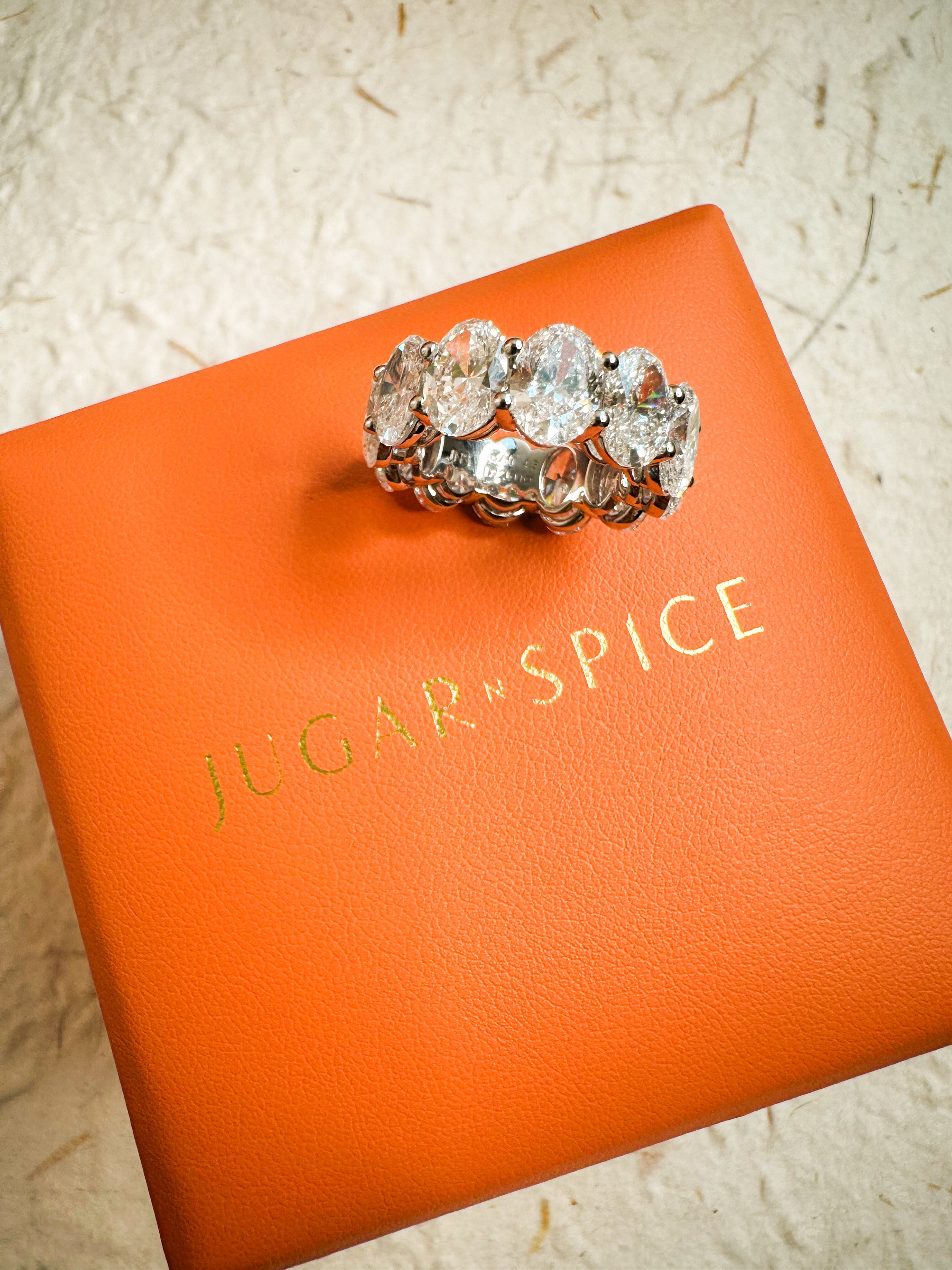 The Royale Oval Eternity Band