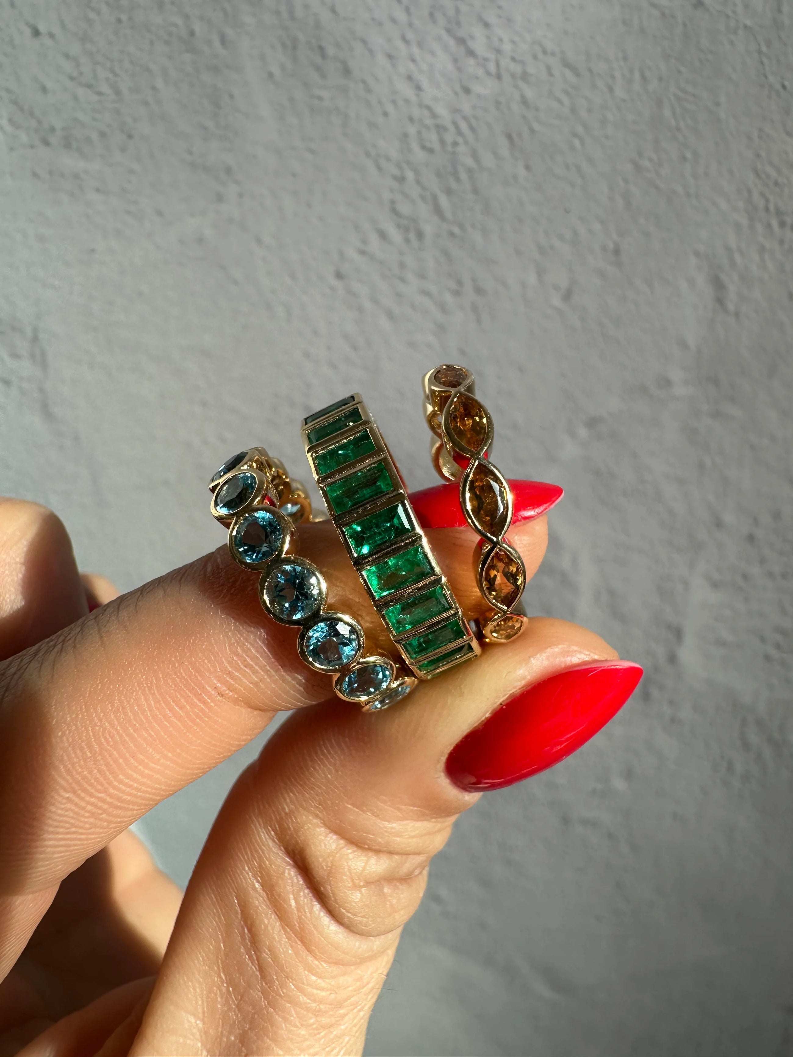 Custom Family Birthstone Ring