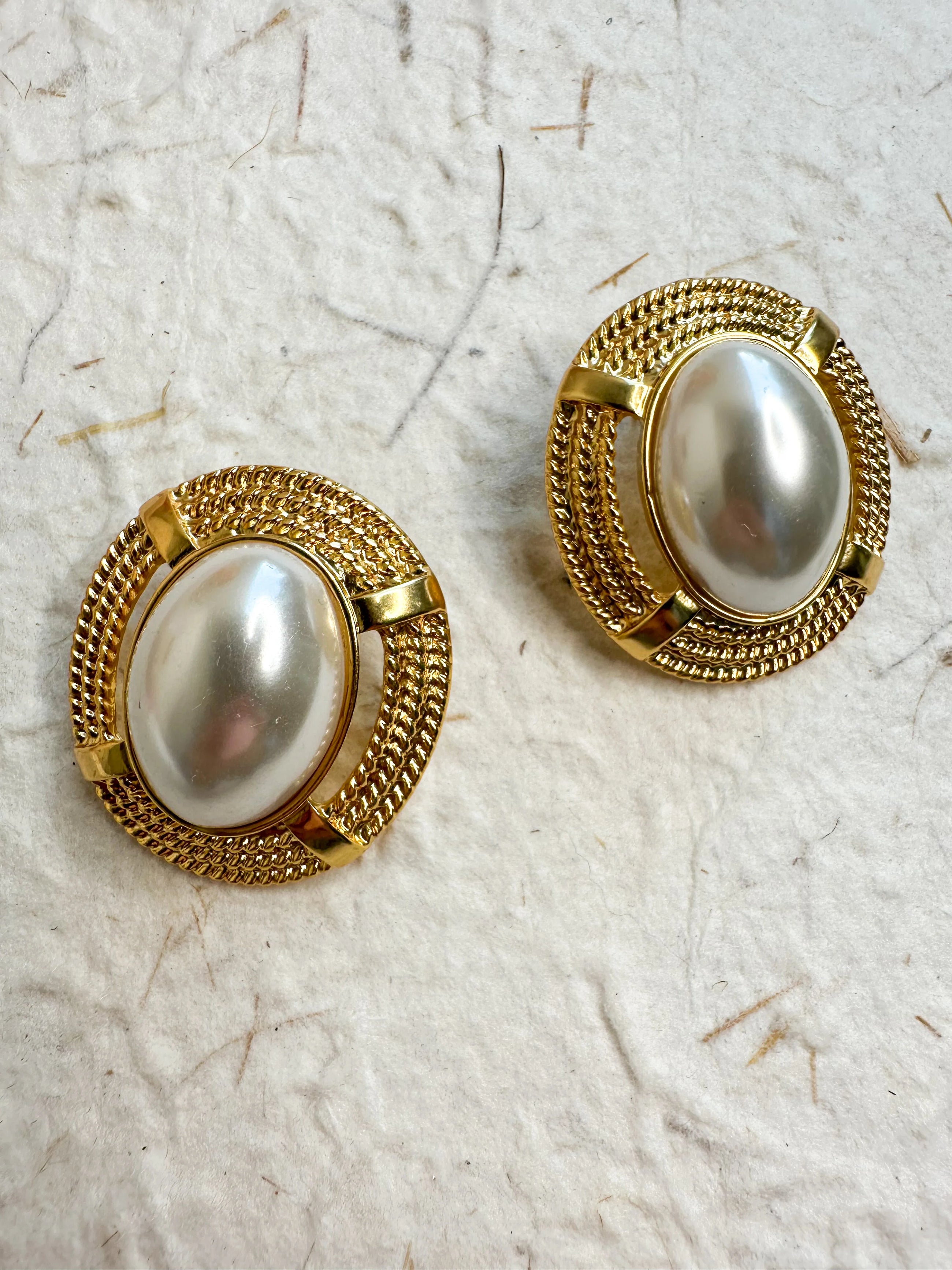 Portrait Pearl Earrings