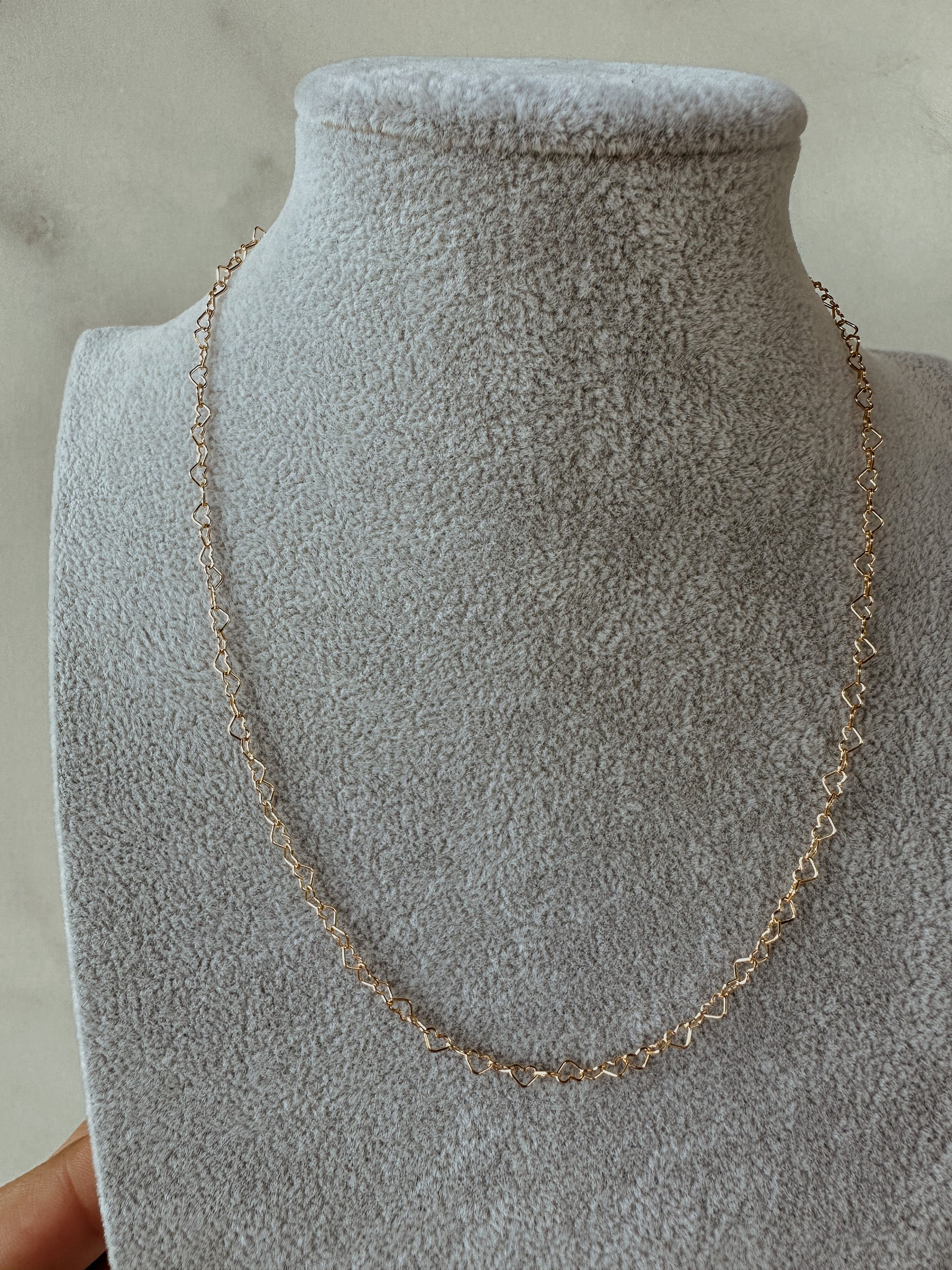 Heart Chain Necklace