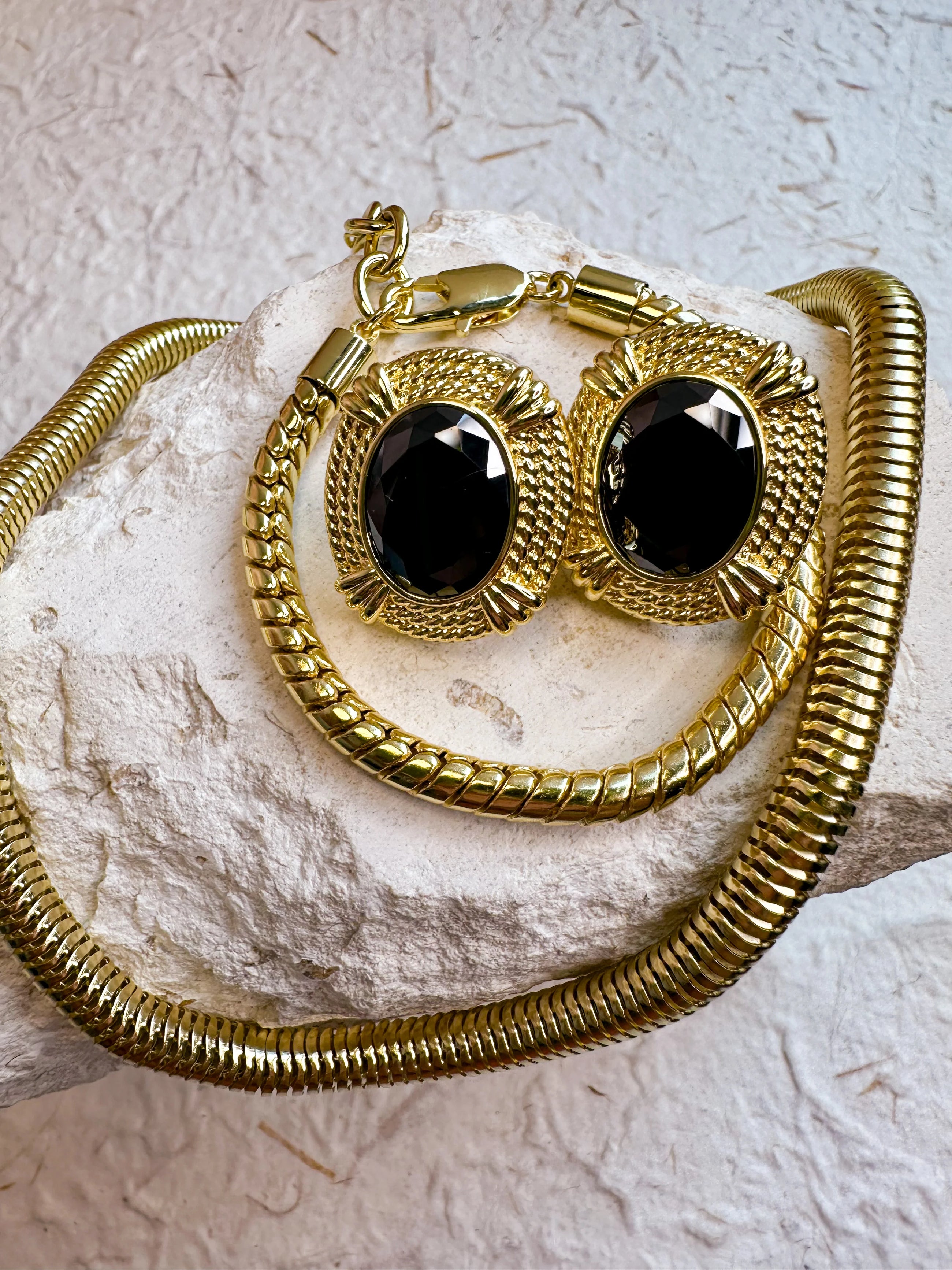 The Gold Snake Collar