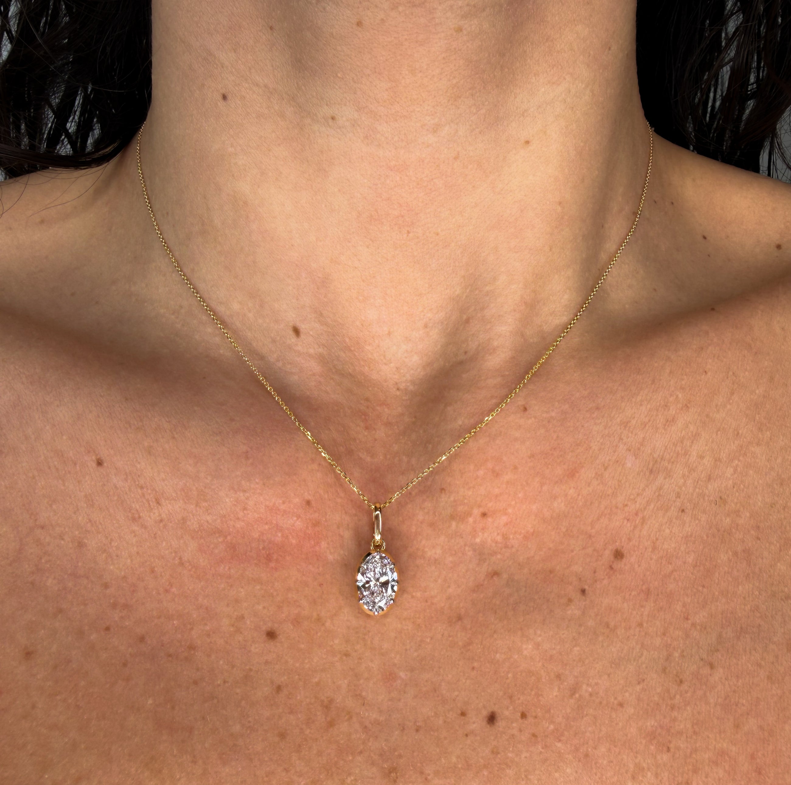 The Josie Oval Necklace