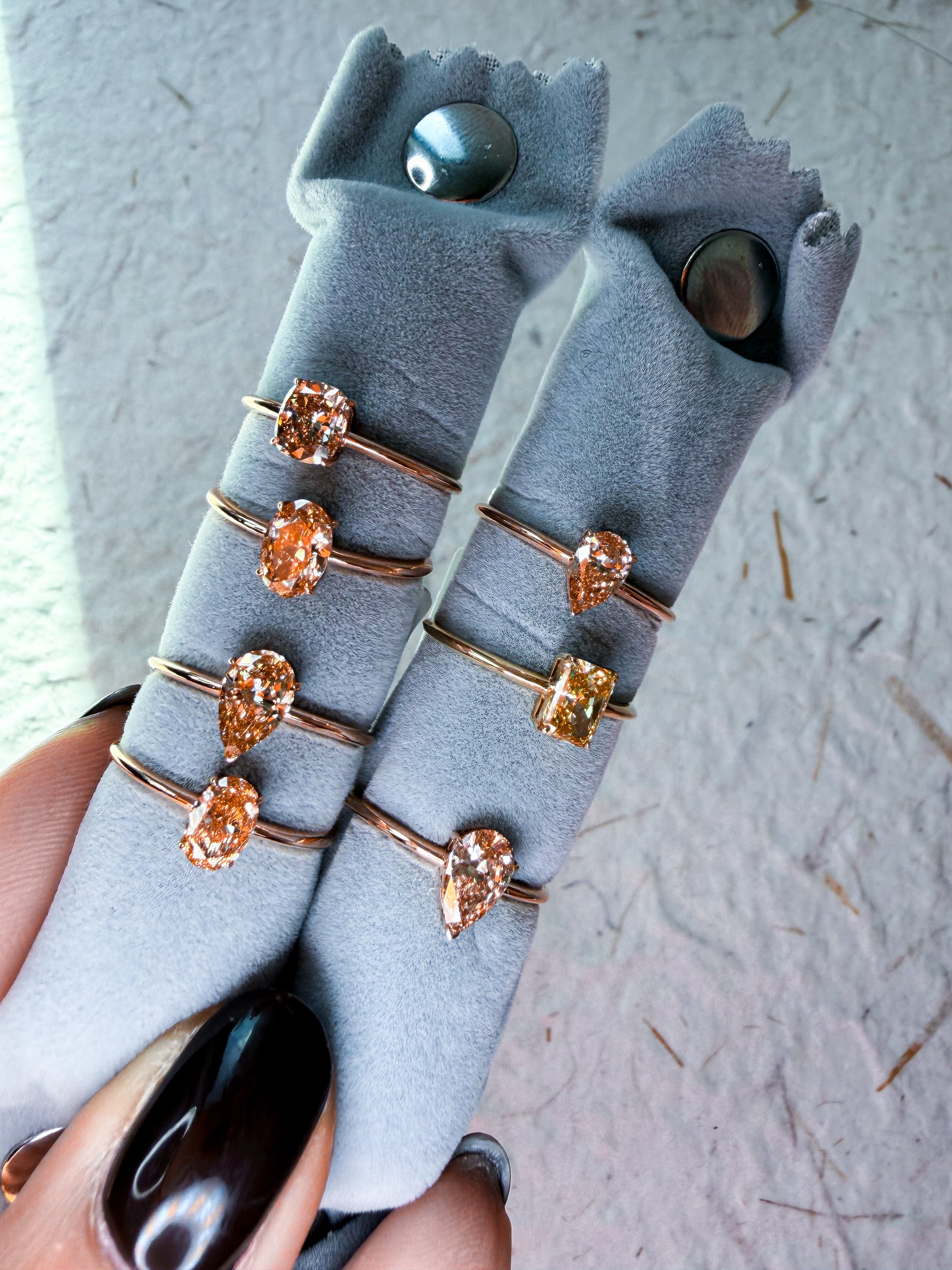 Whisper Peach Solitaire