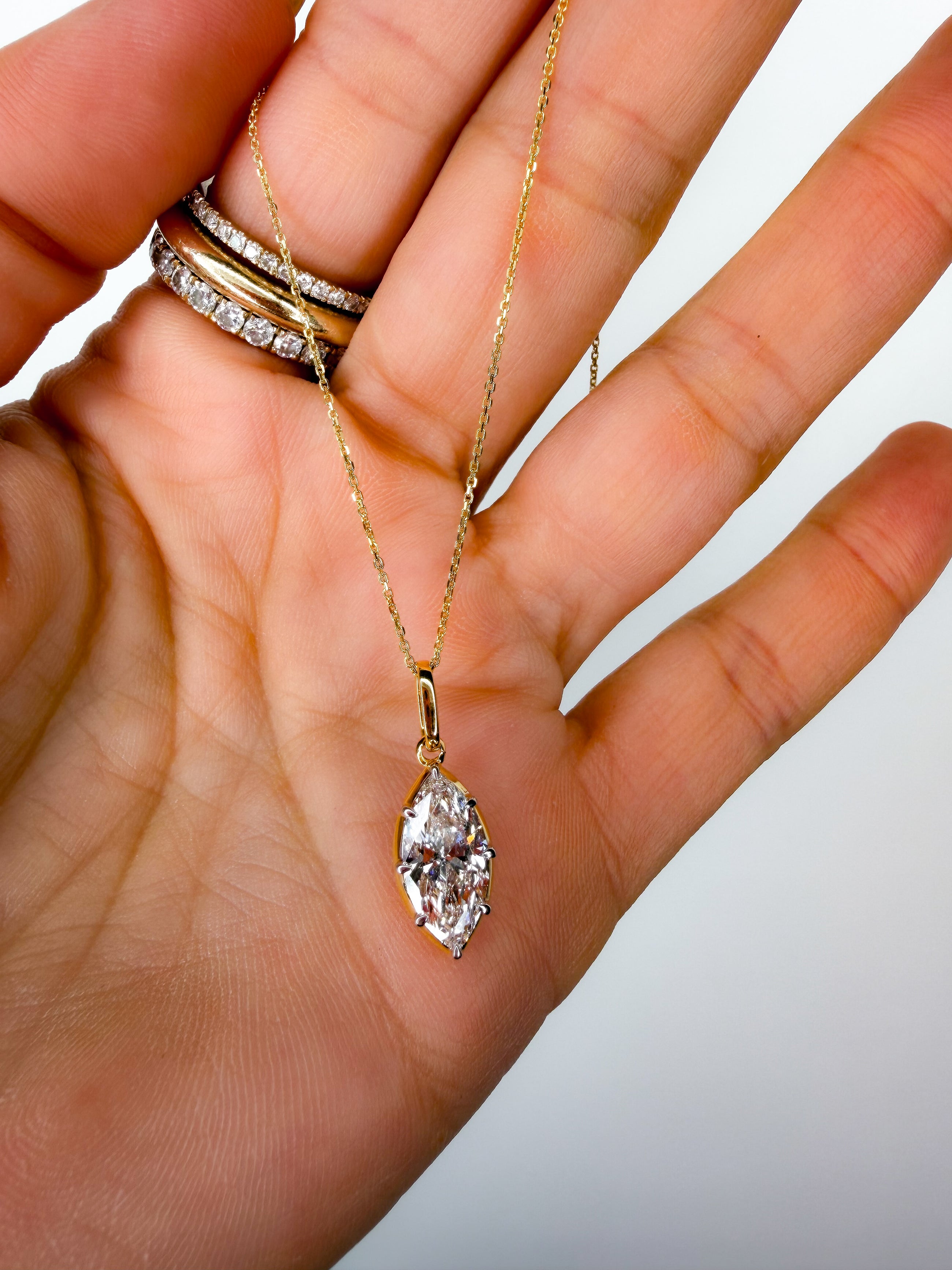 The Josie Marquise Necklace