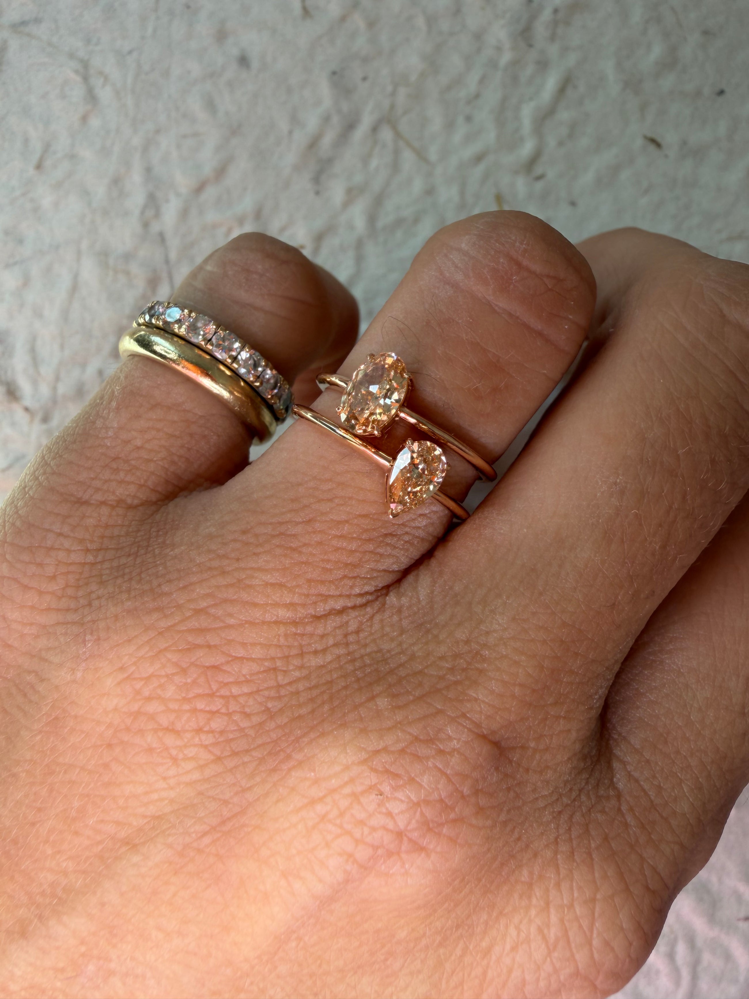 Whisper Peach Solitaire