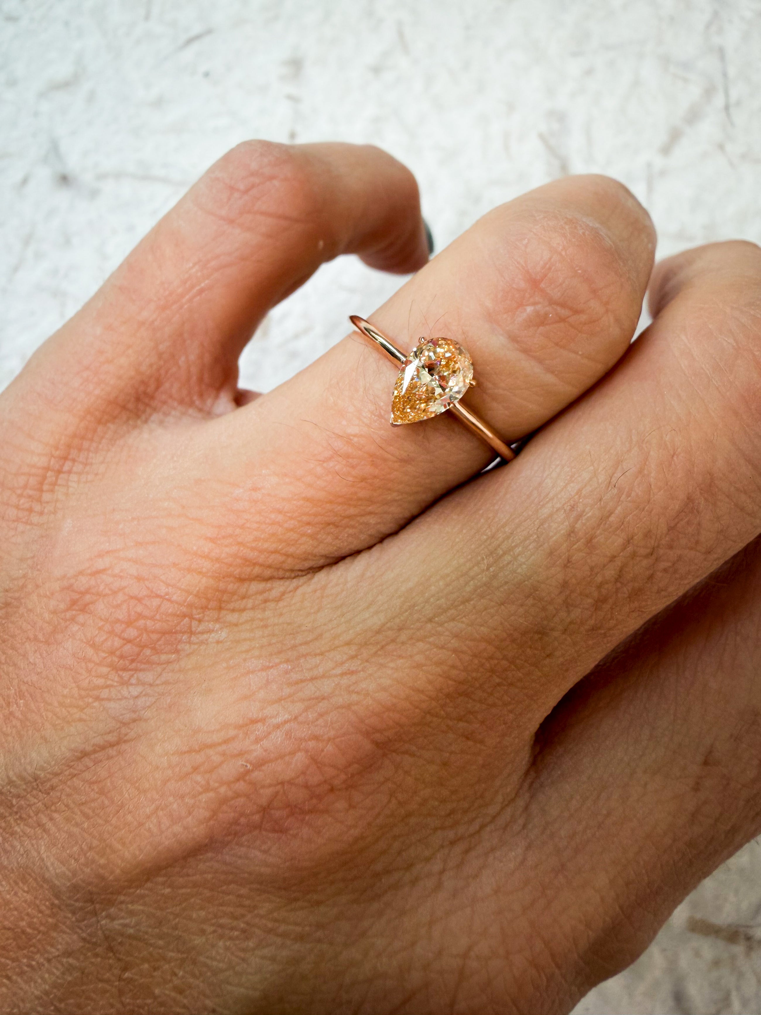 Whisper Peach Solitaire