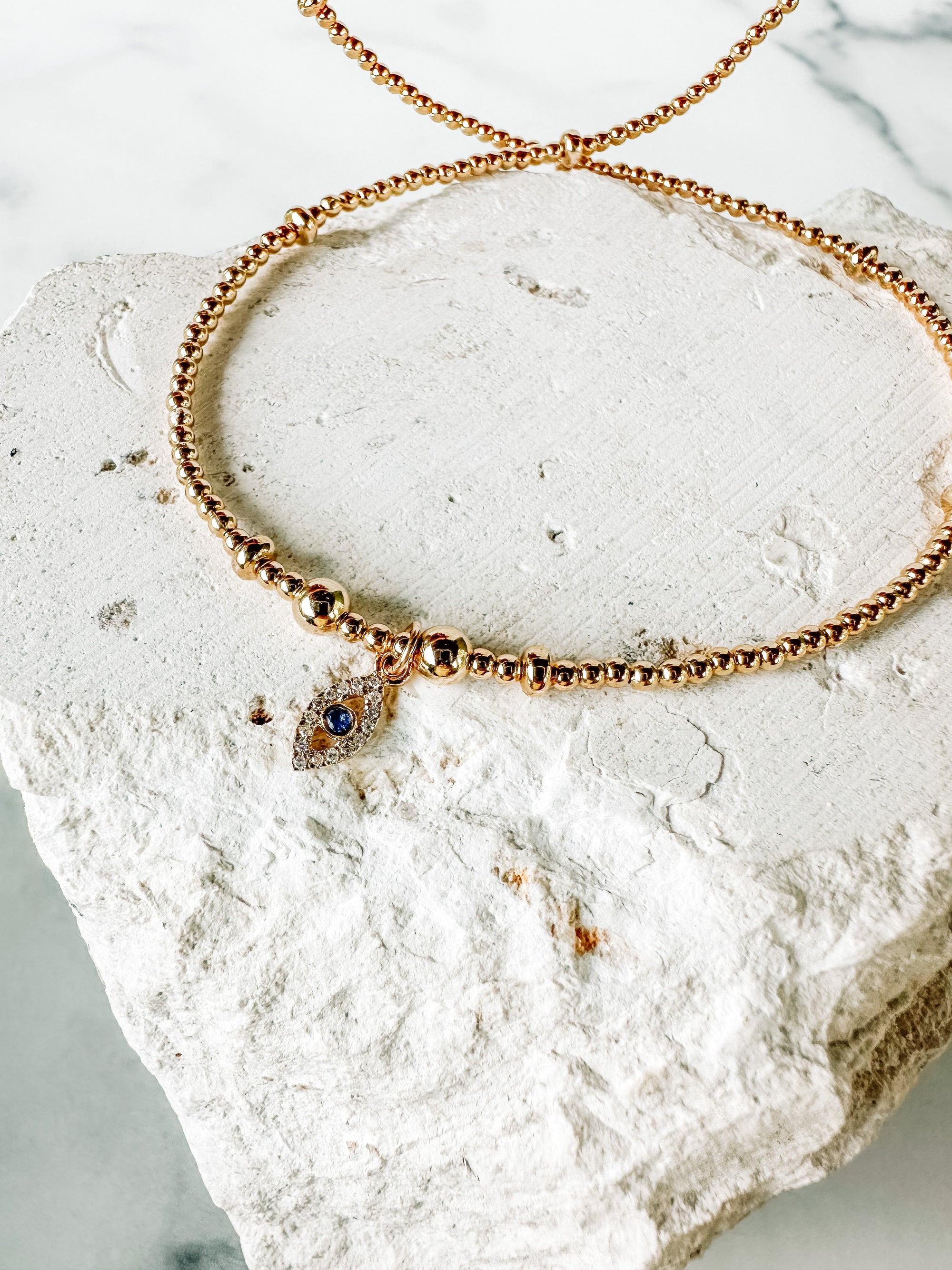 Diamond Mini Eye Necklace