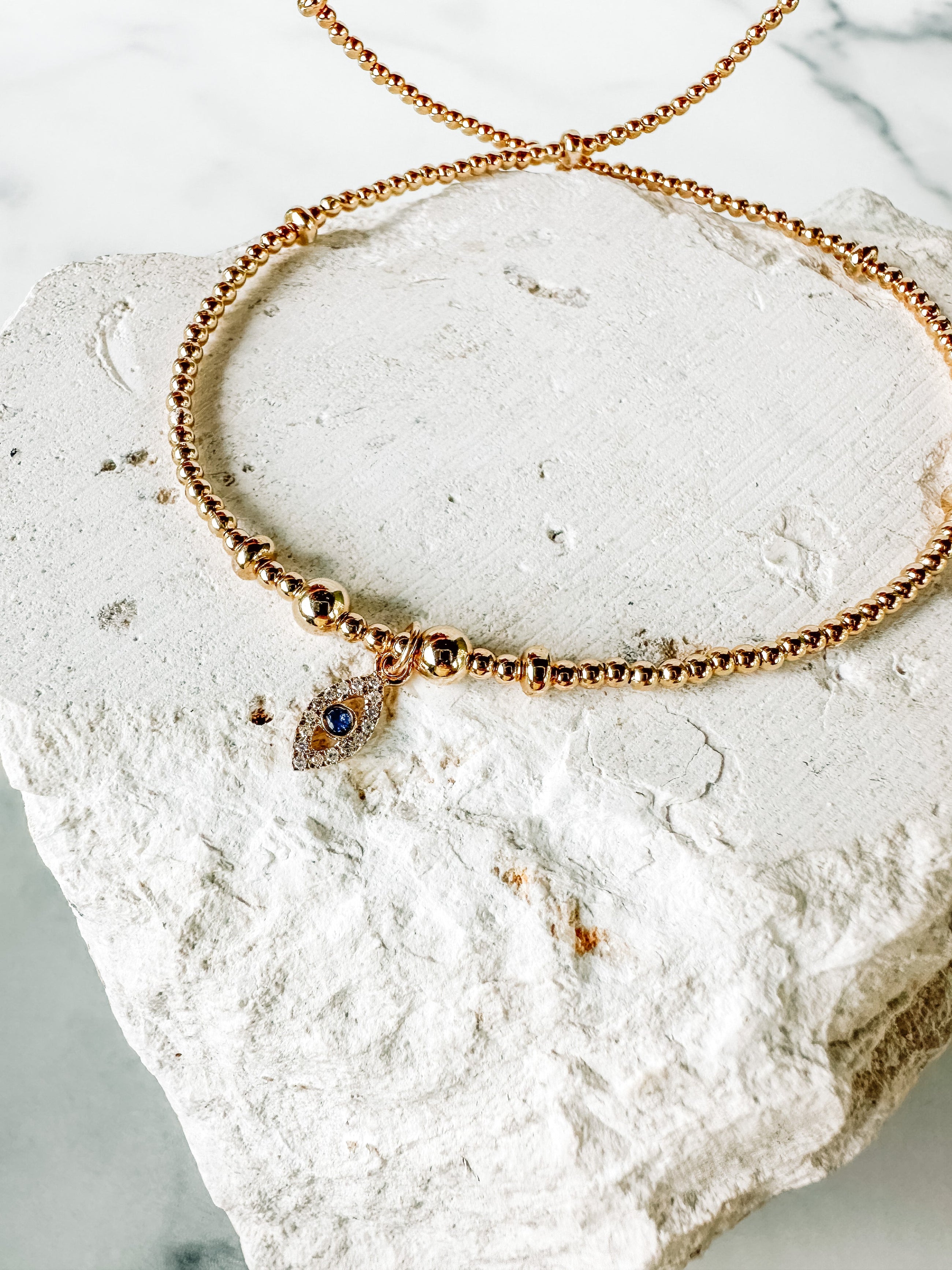 Diamond Mini Eye Necklace