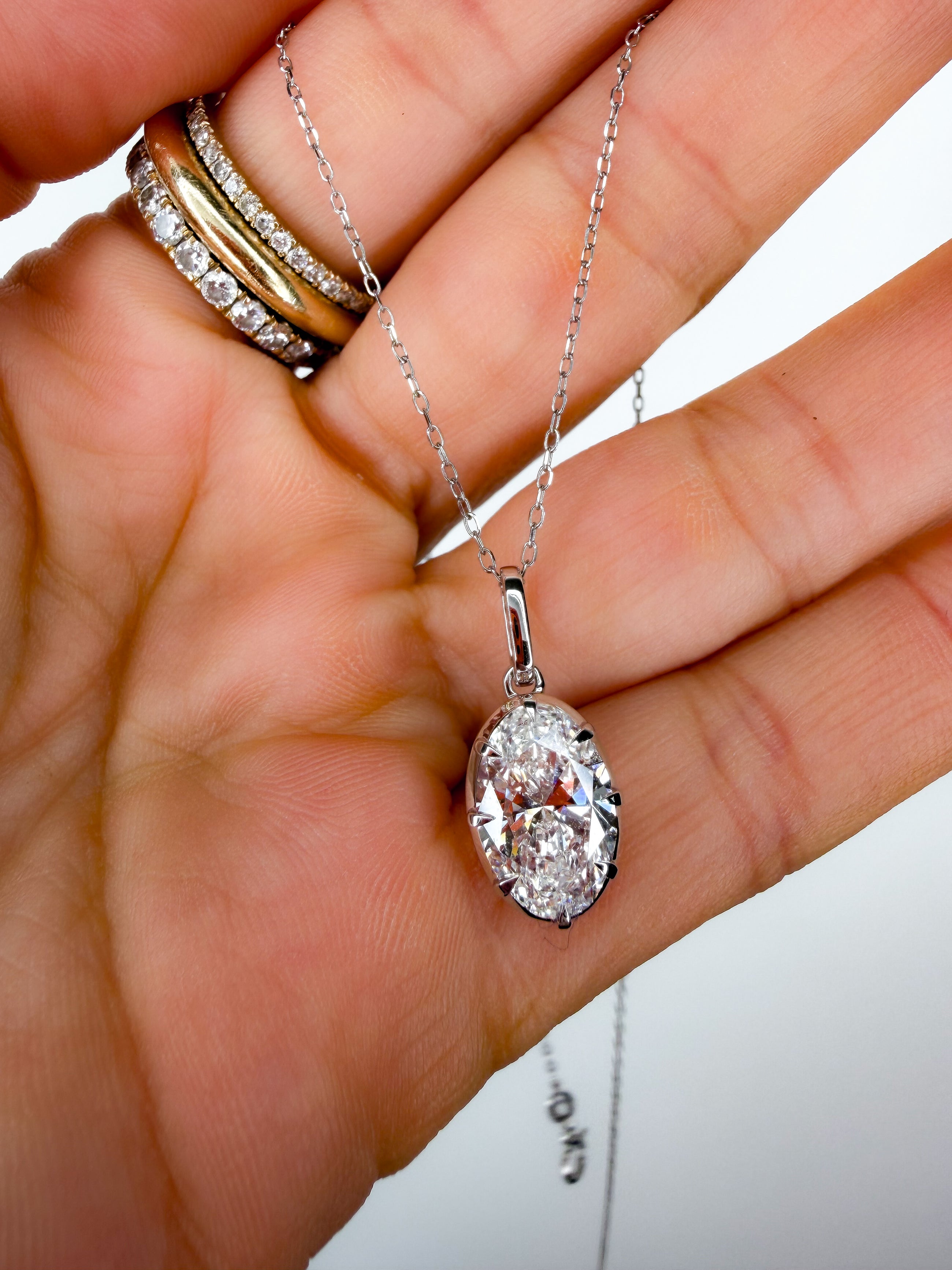 The Josie Oval Necklace