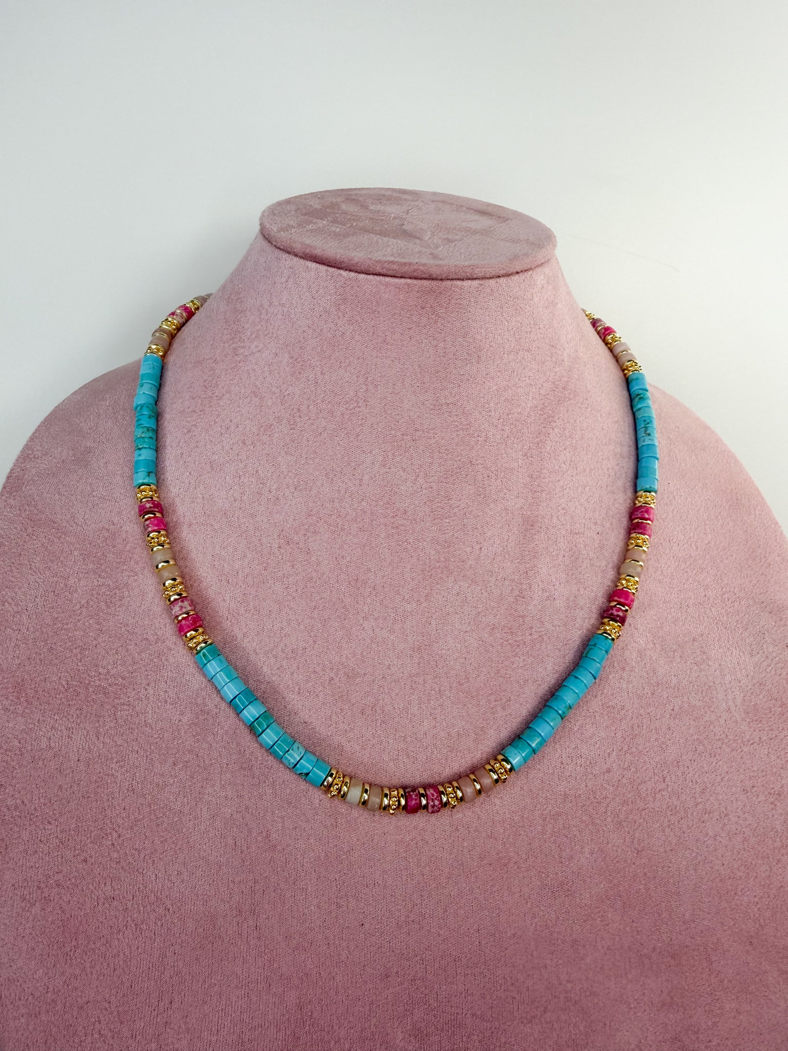 Pink Laguna Necklace