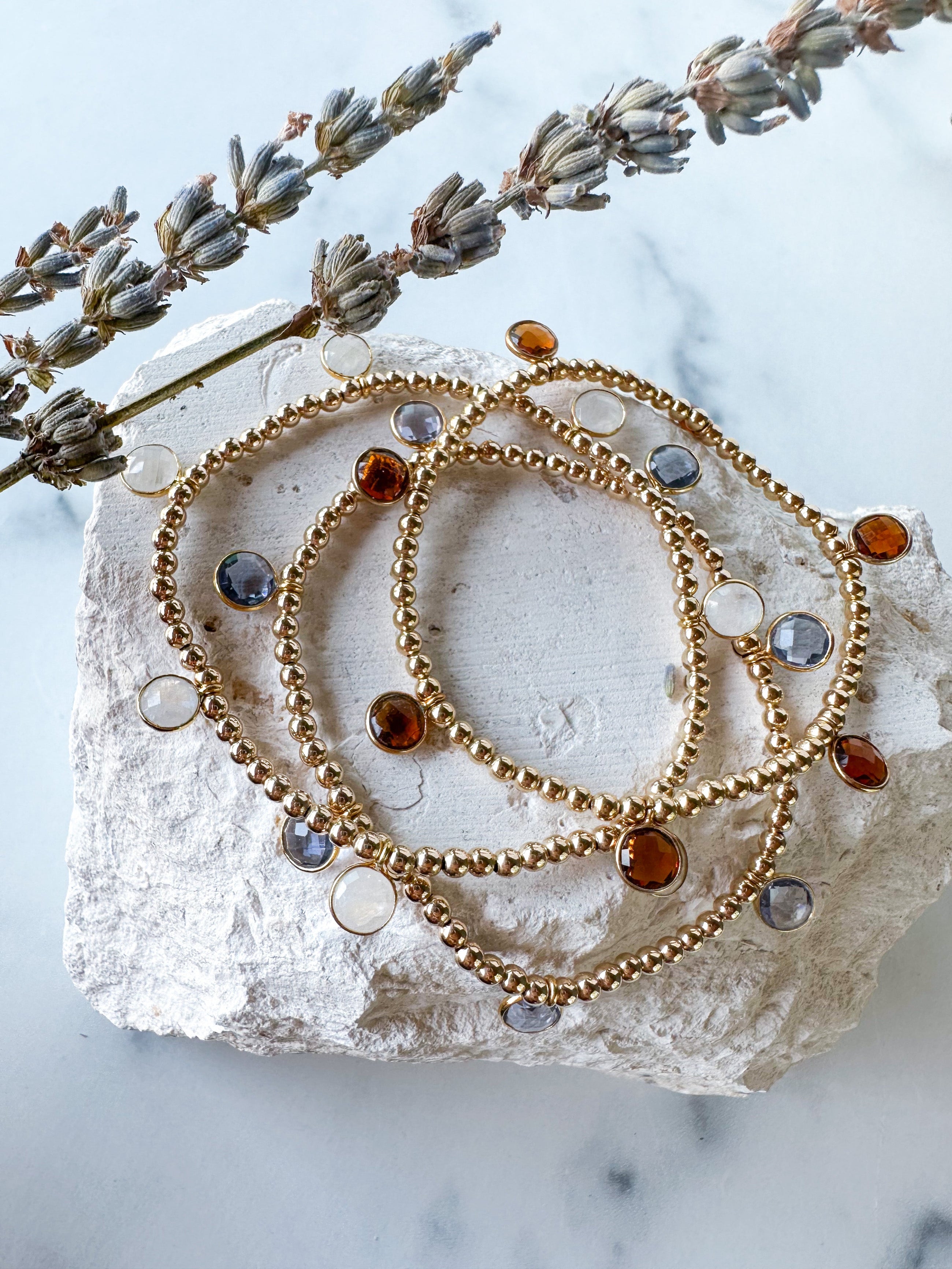 Gemstone Drop Combo ~ Winter