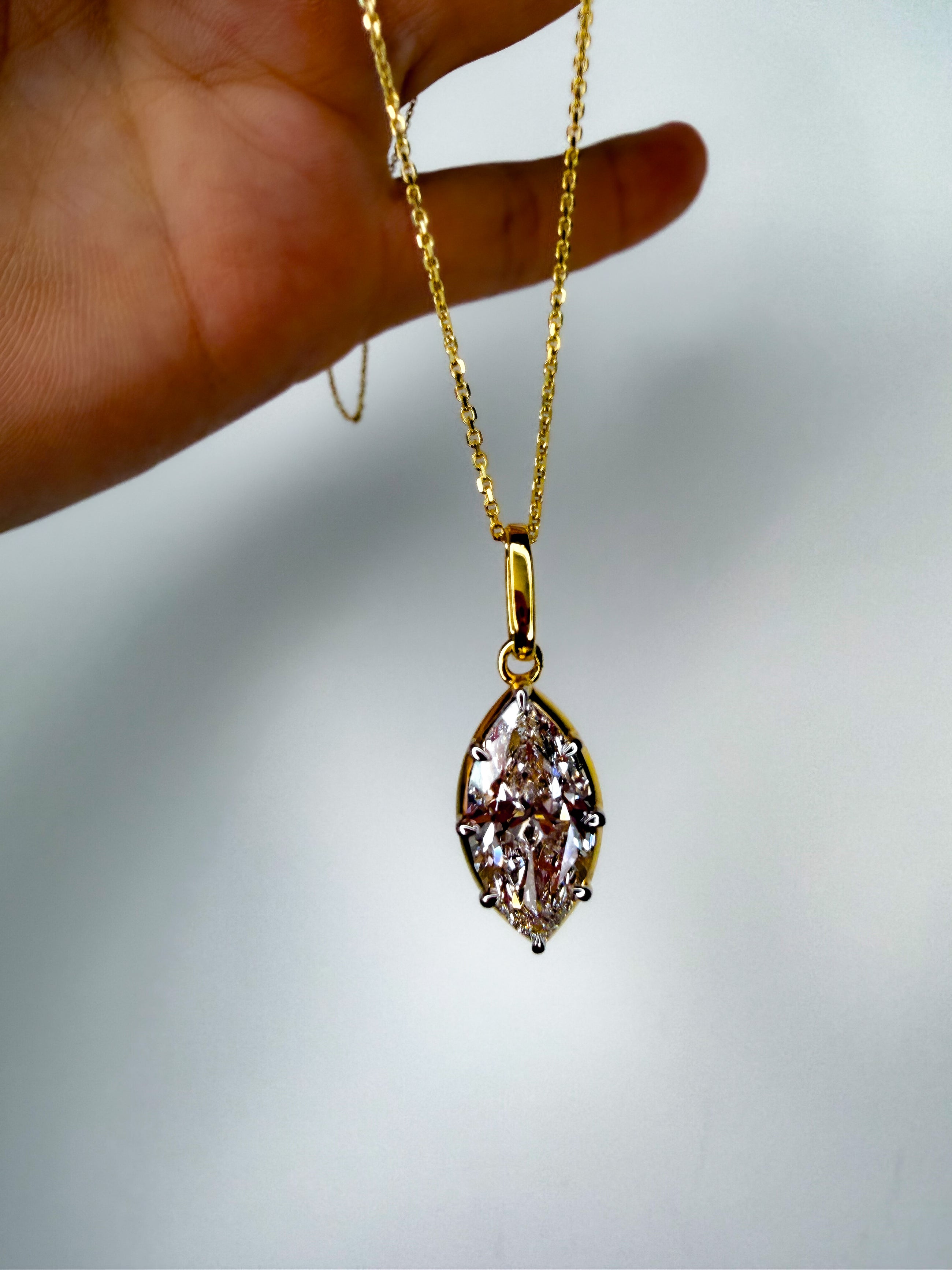 The Josie Marquise Necklace