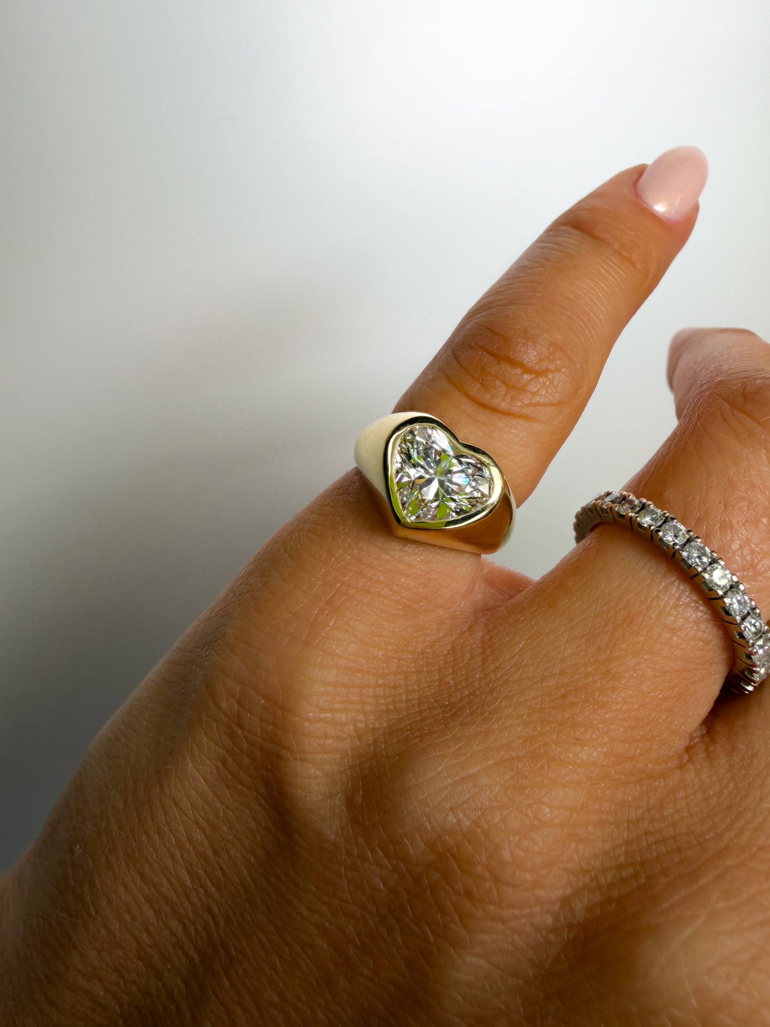 Heart Signet Ring