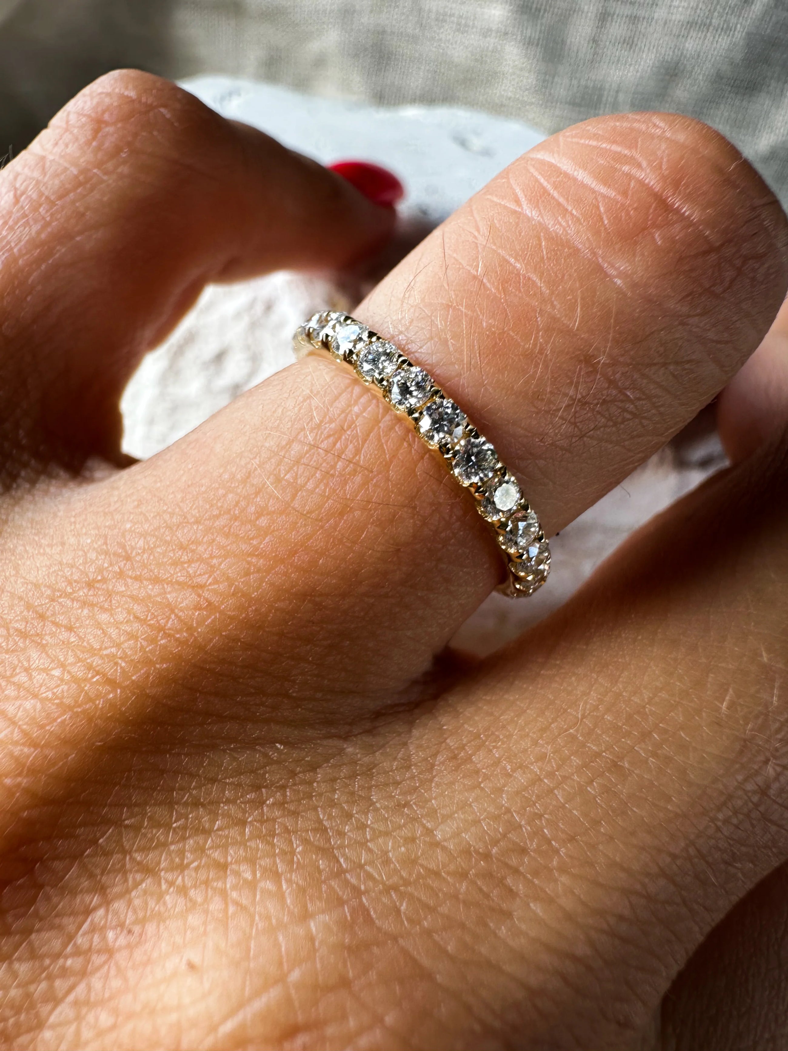 The Everyday Diamond Eternity Band