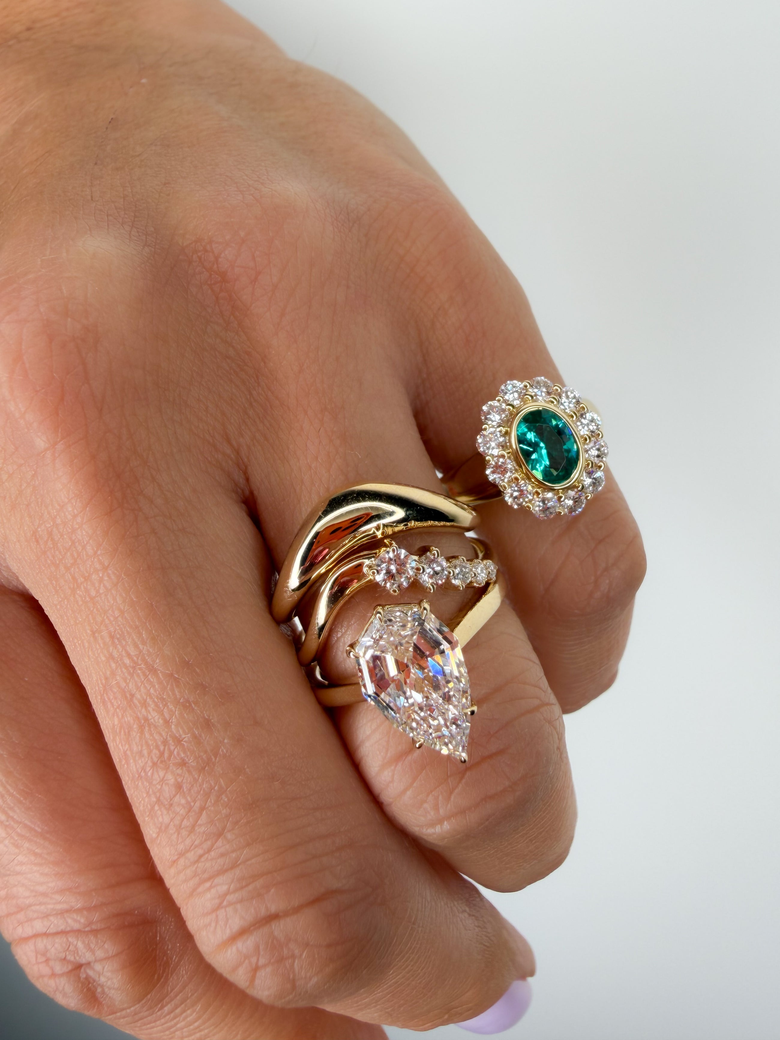 The Diamond Celeste Ring