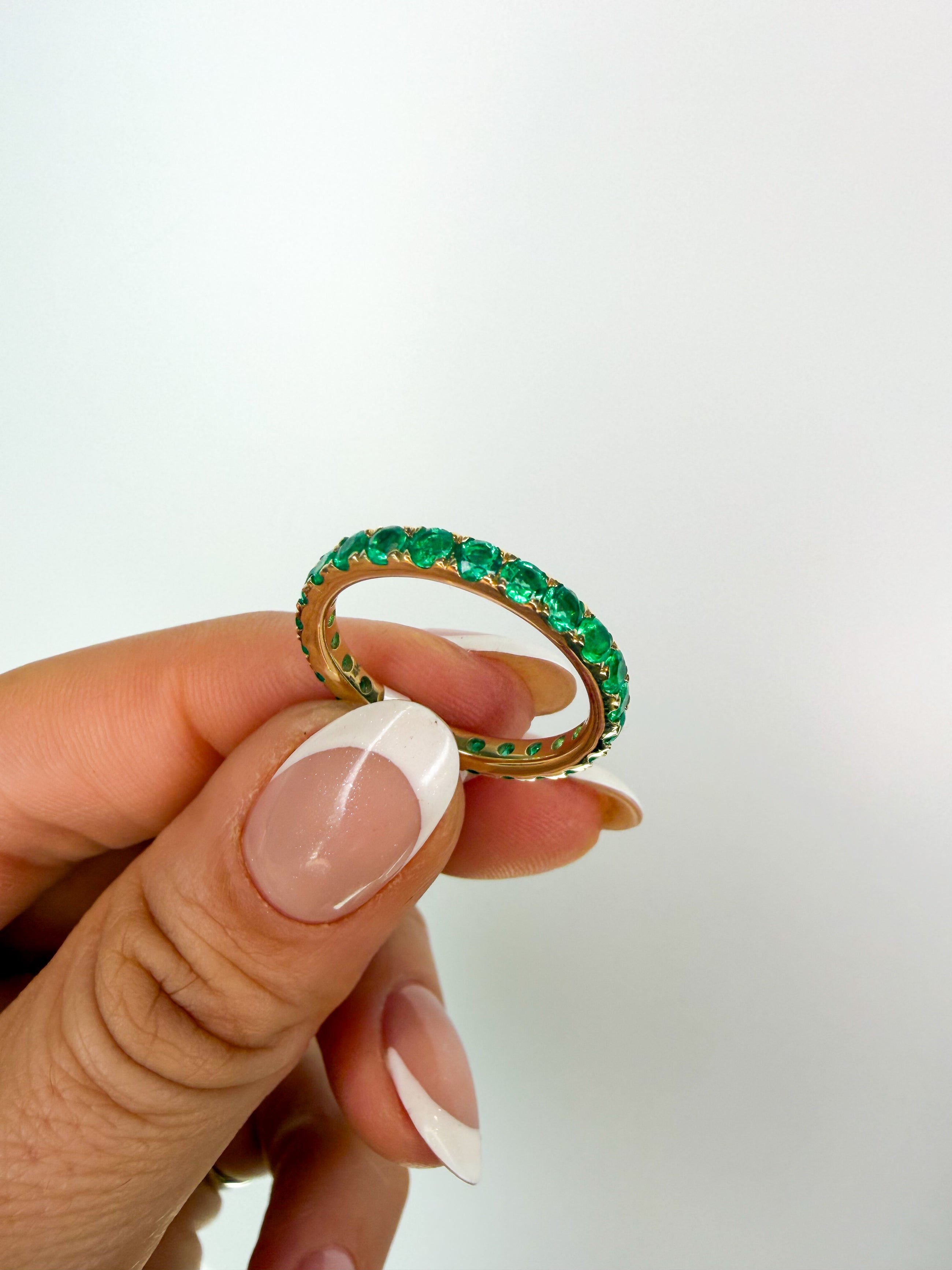 The Zambian Emerald Eternity Ring