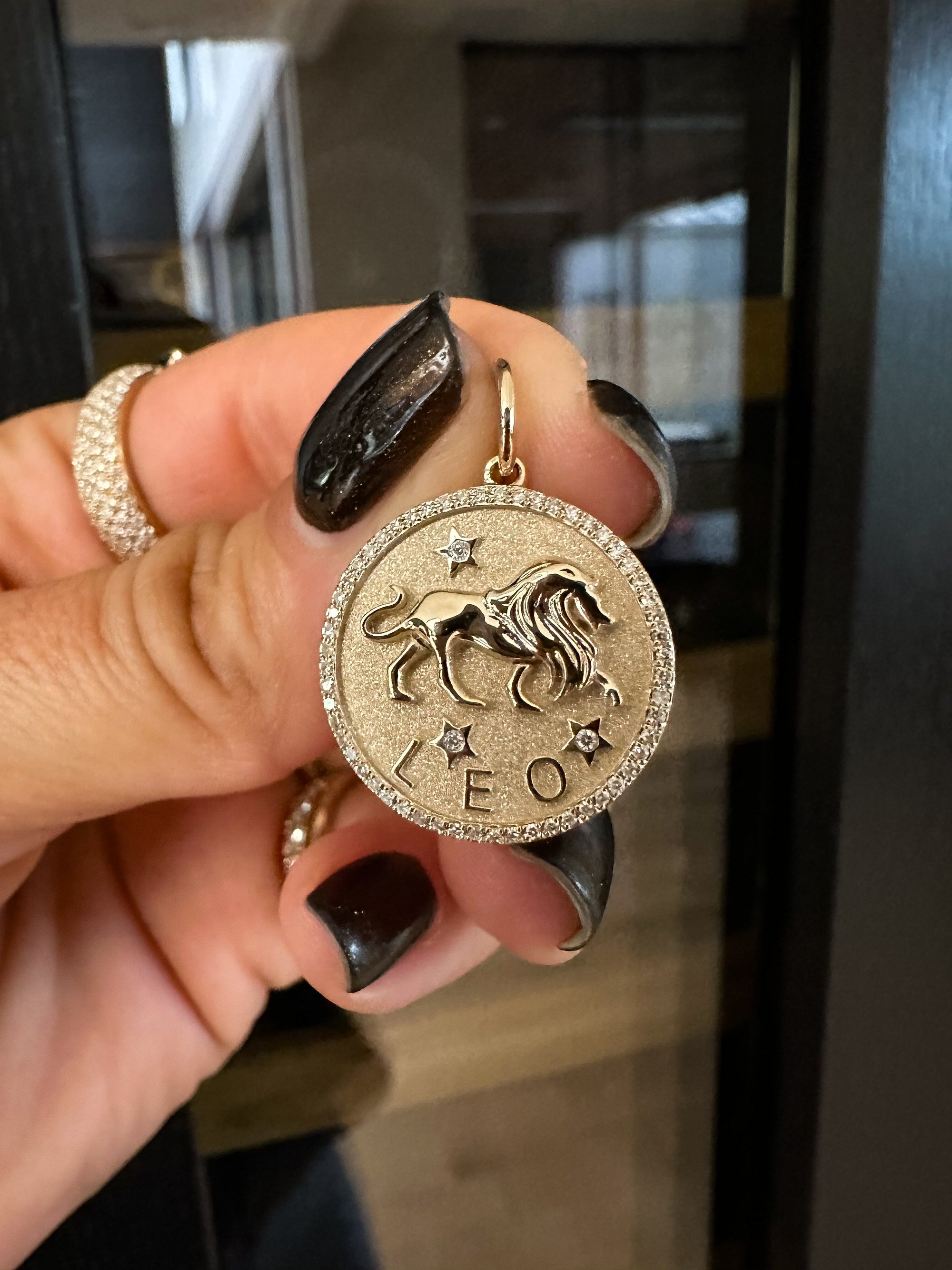 Diamond Zodiac Pendant