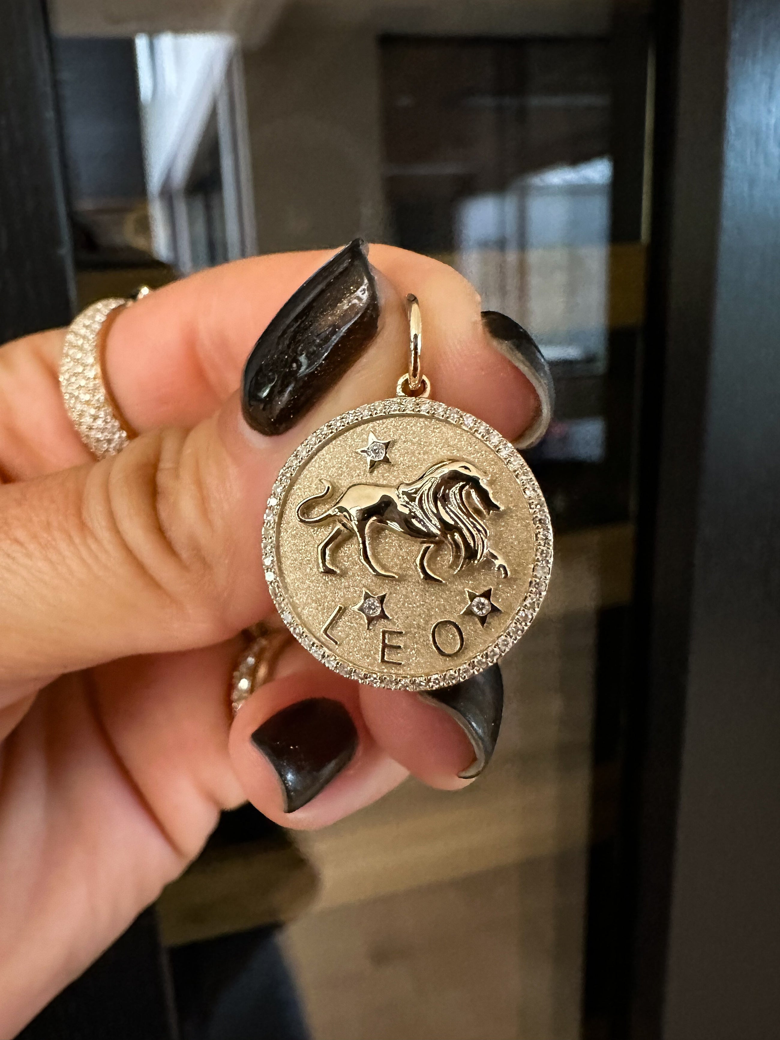 Diamond Zodiac Pendant