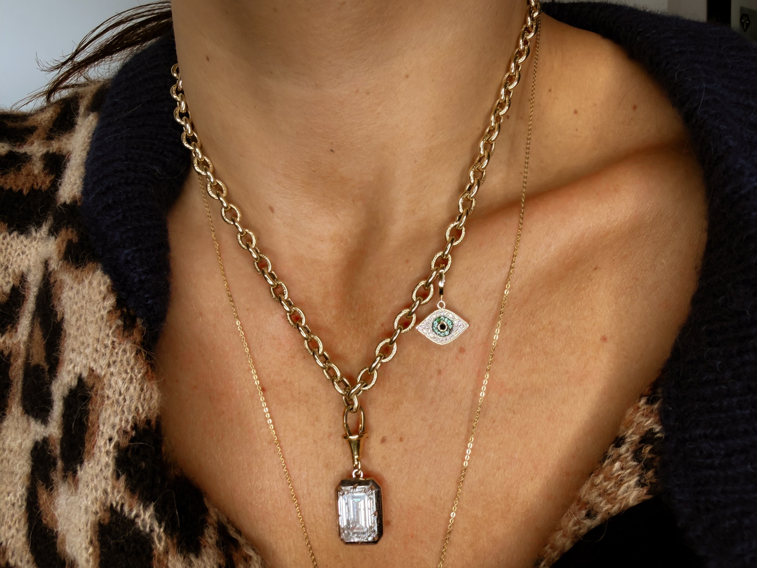The Guardian Eye Clip Pendant