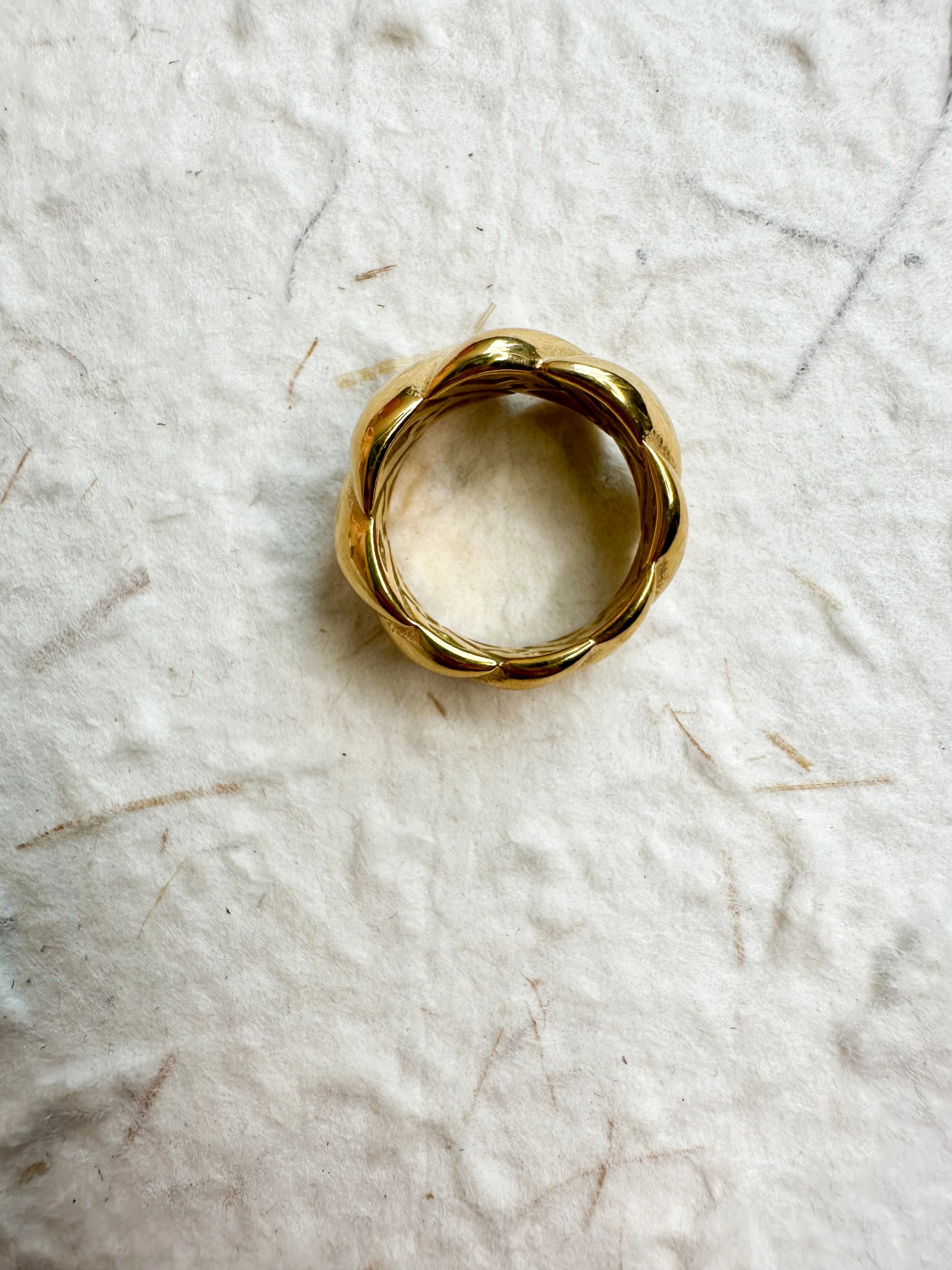 The Golden Twist Ring