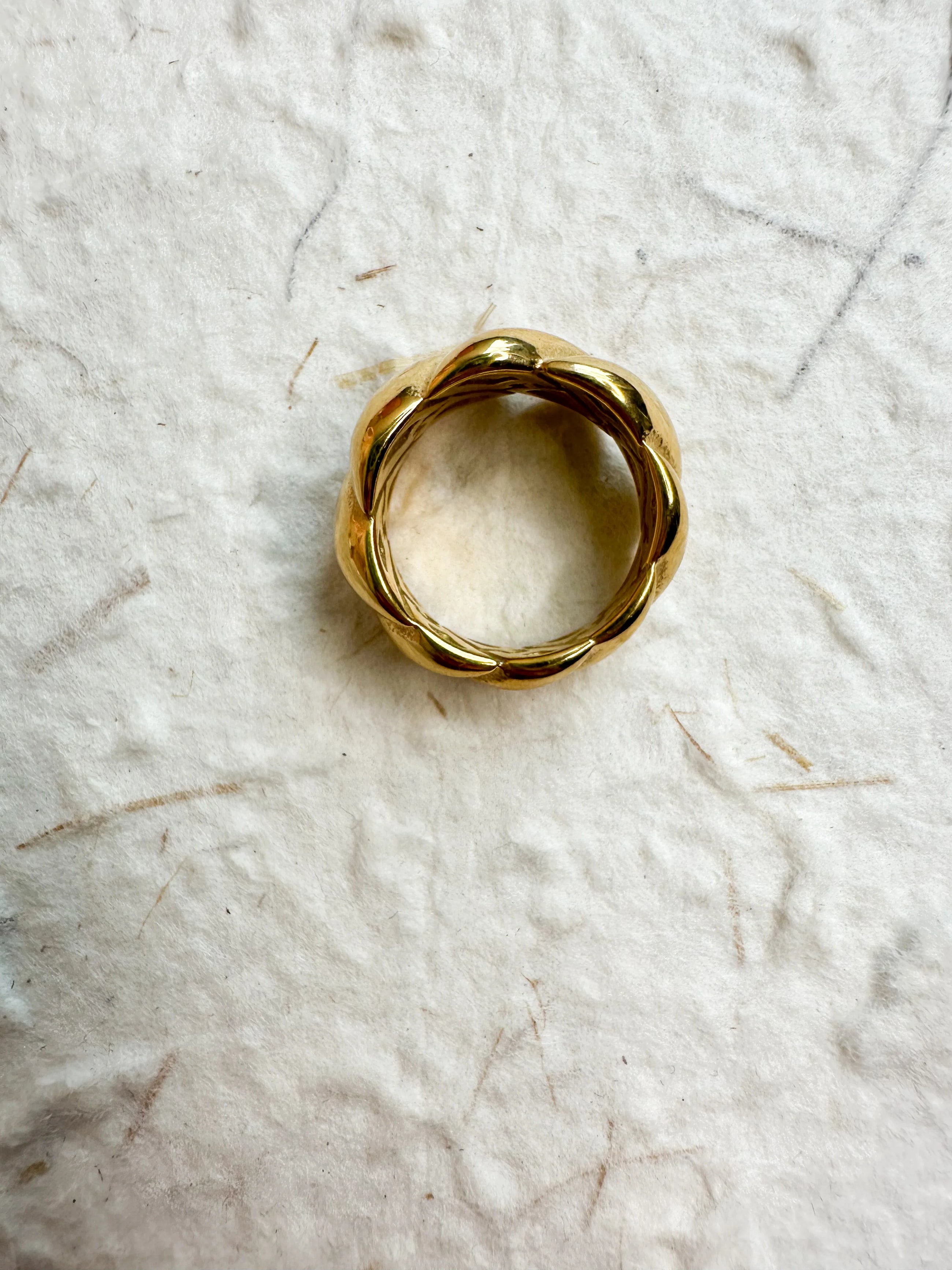 The Golden Twist Ring