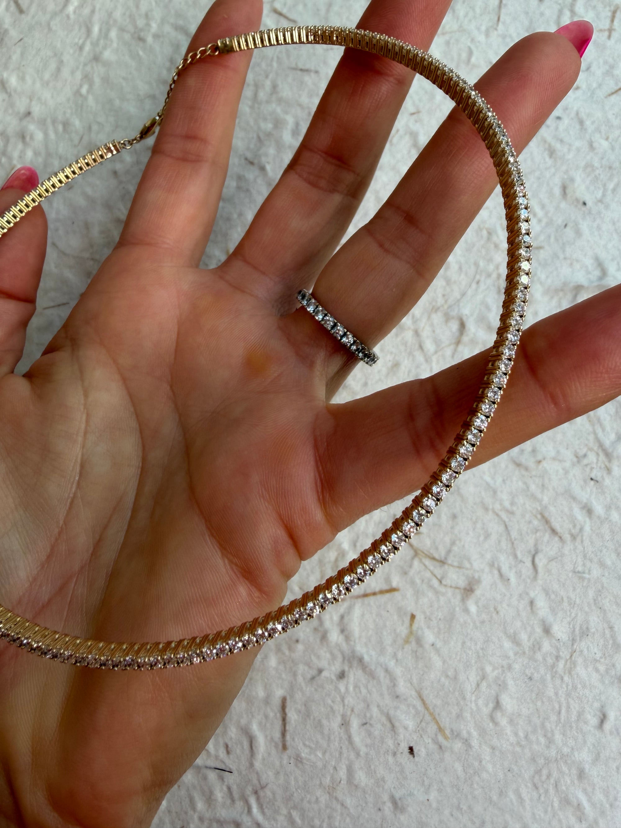 Diamante Choker