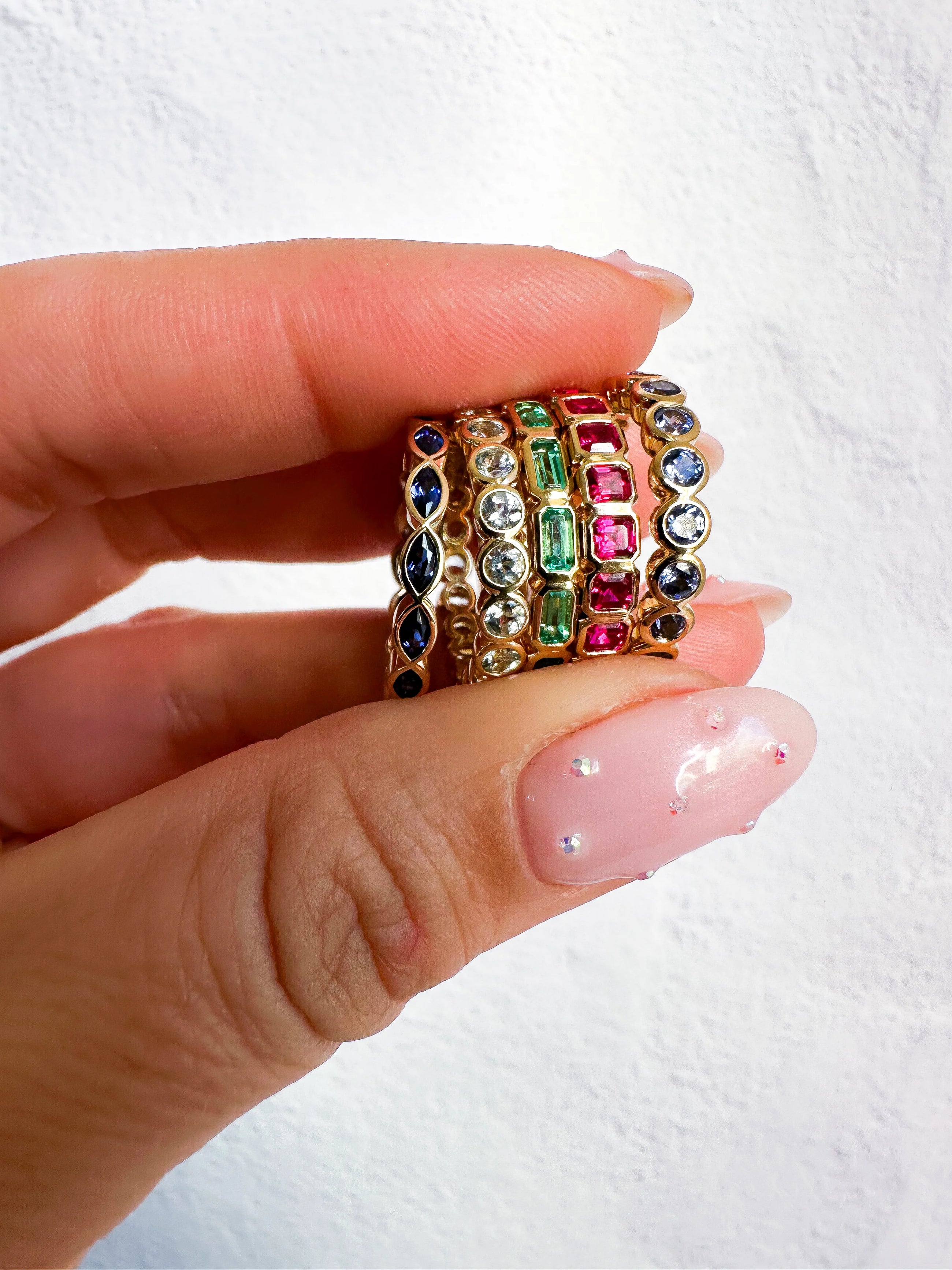 Custom Family Birthstone Ring