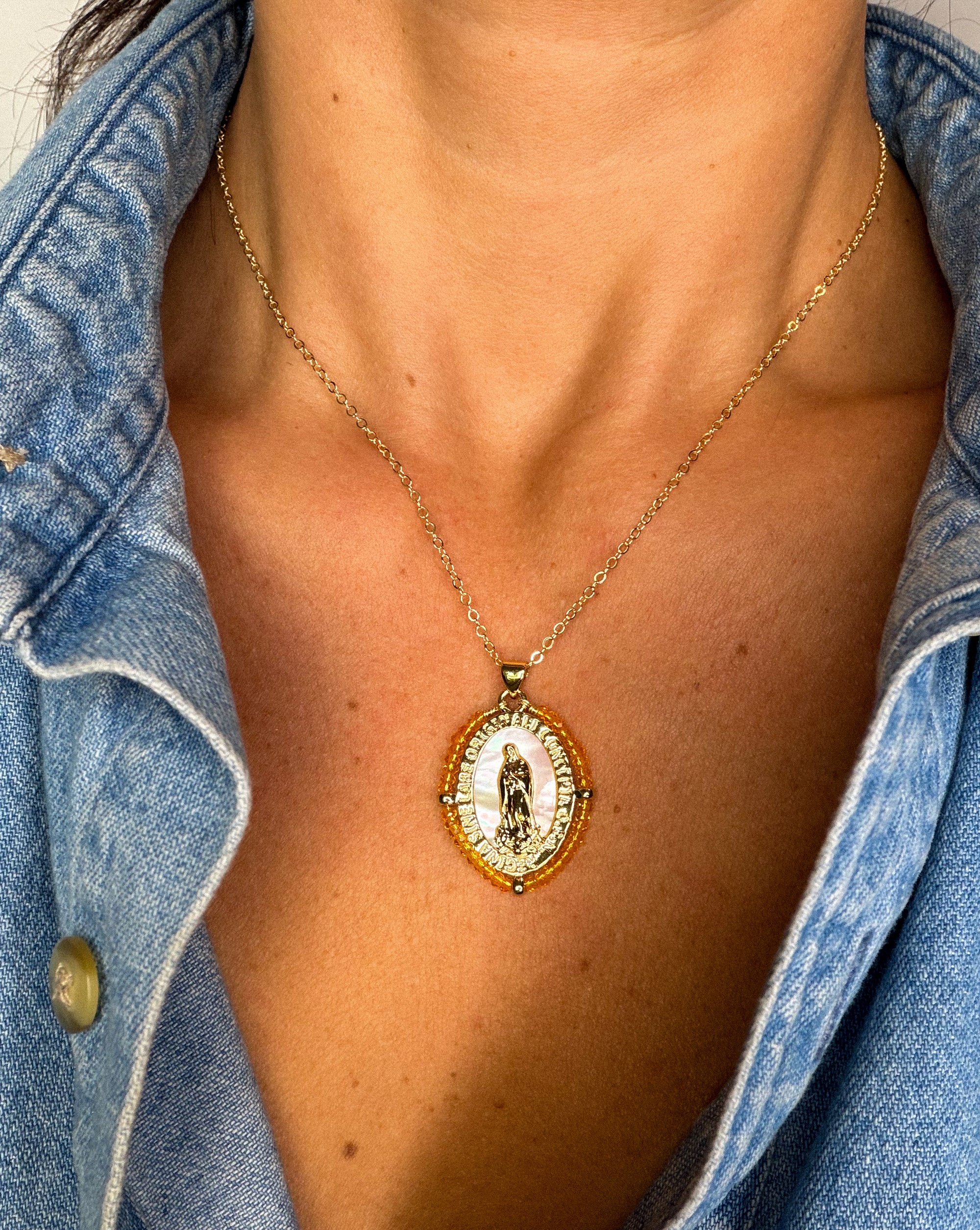 Madonna Beaded Necklace